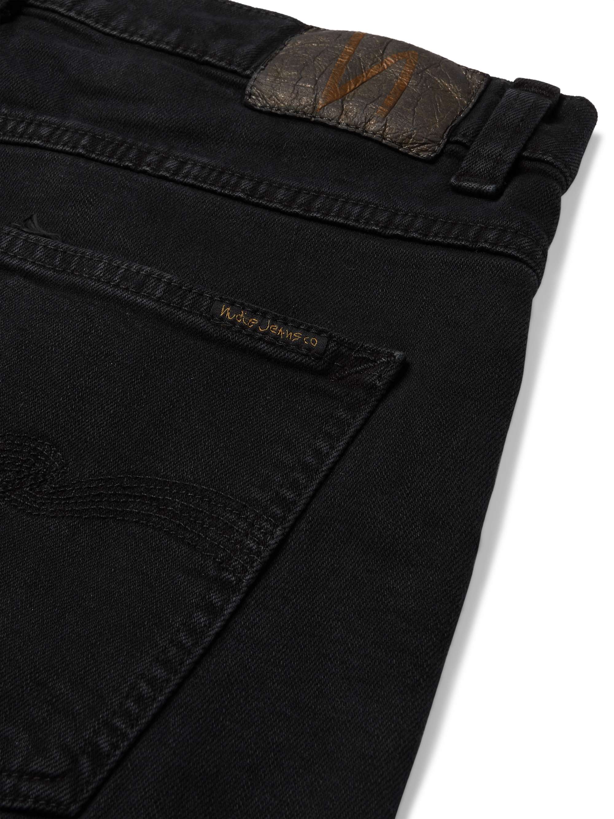 NUDIE JEANS Lean Dean Slim-Fit Tapered Stretch-Denim Jeans