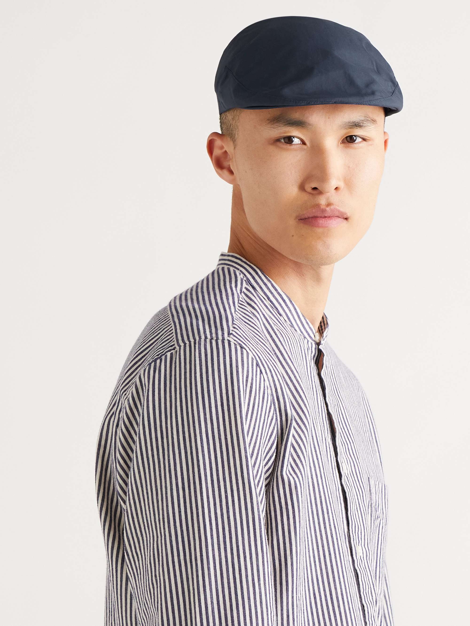 LOCK & CO HATTERS Glen Water-Repellent Nylon Flat Cap