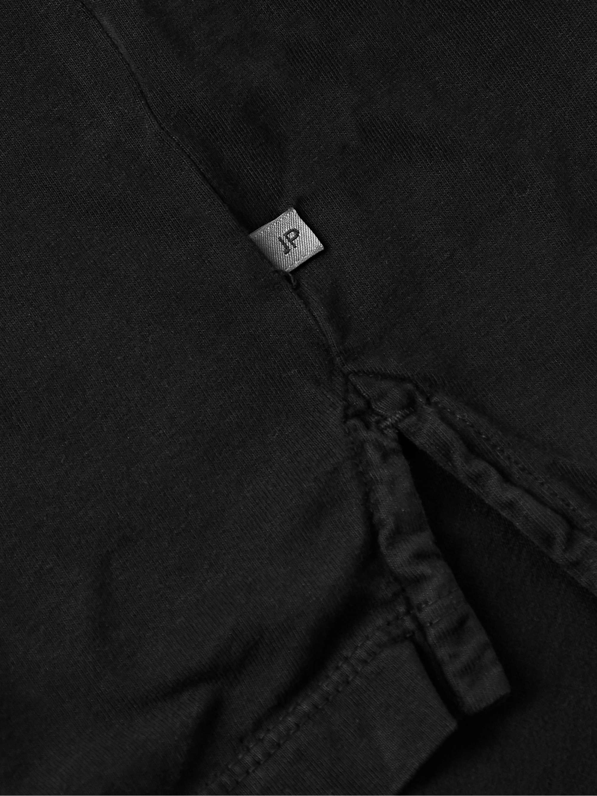 JAMES PERSE Supima Cotton-Jersey Polo Shirt