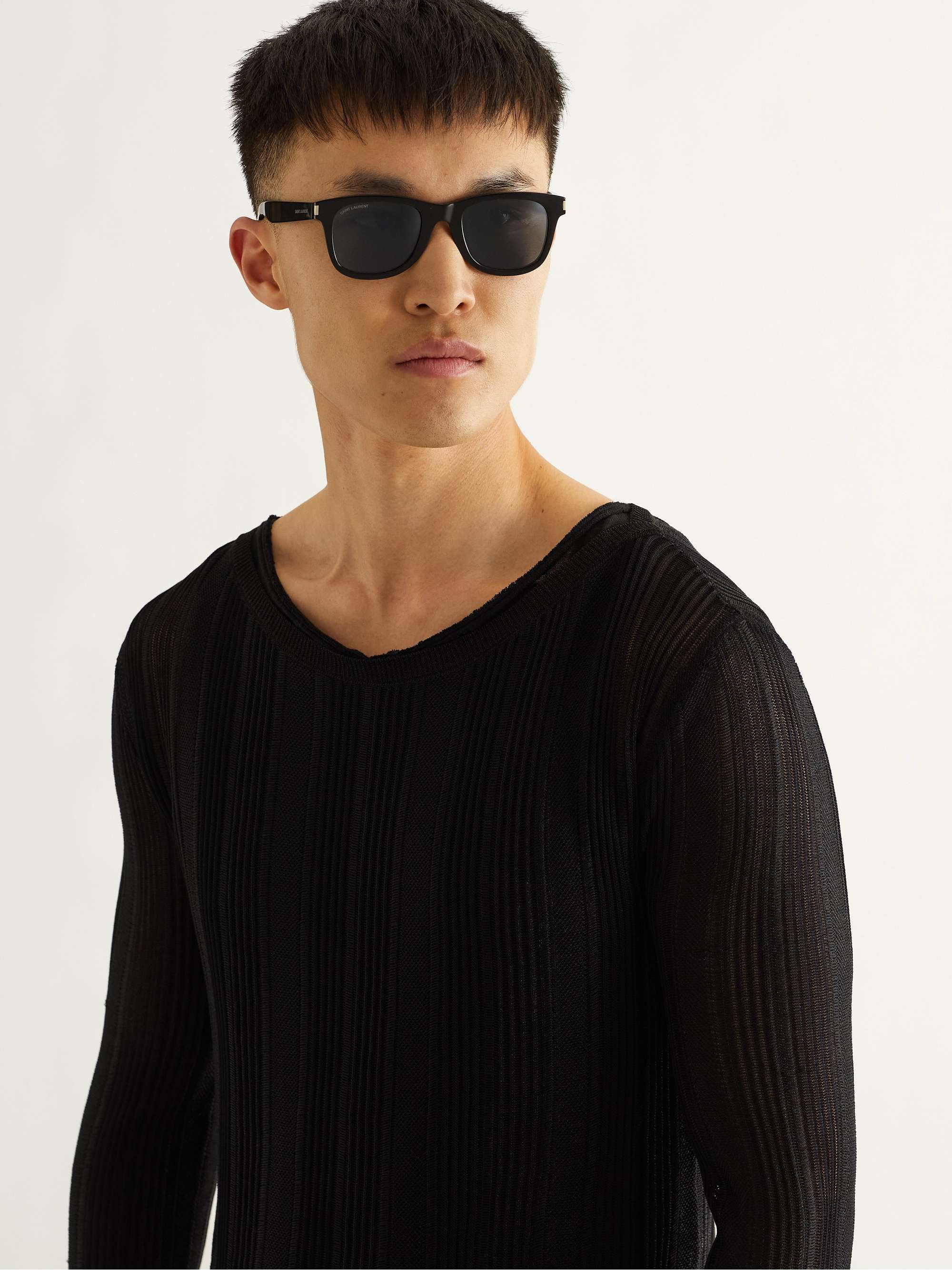 SAINT LAURENT DFrame Acetate Sunglasses MR PORTER
