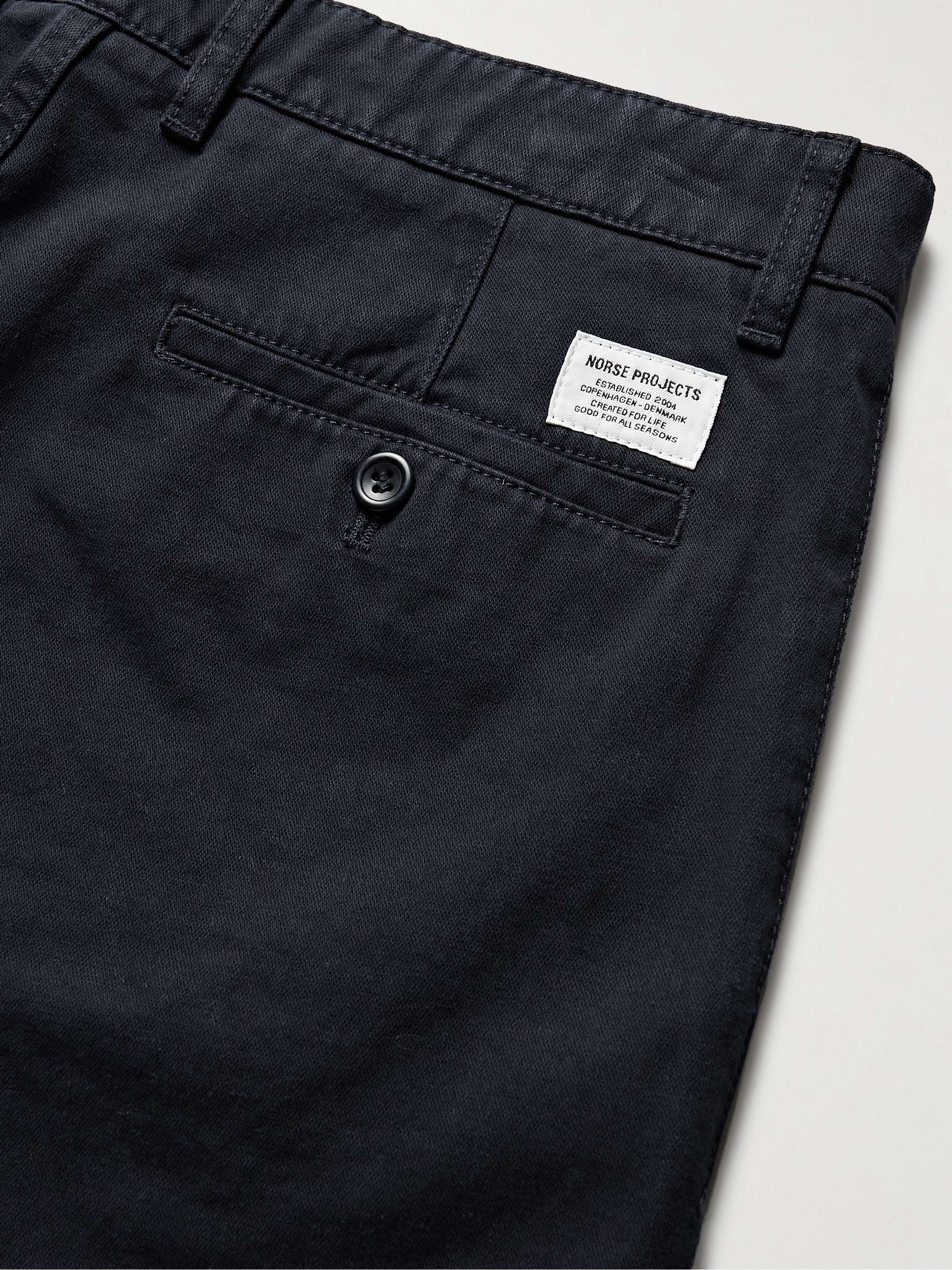 NORSE PROJECTS Aros Heavy Straight-Leg Organic Cotton Trousers
