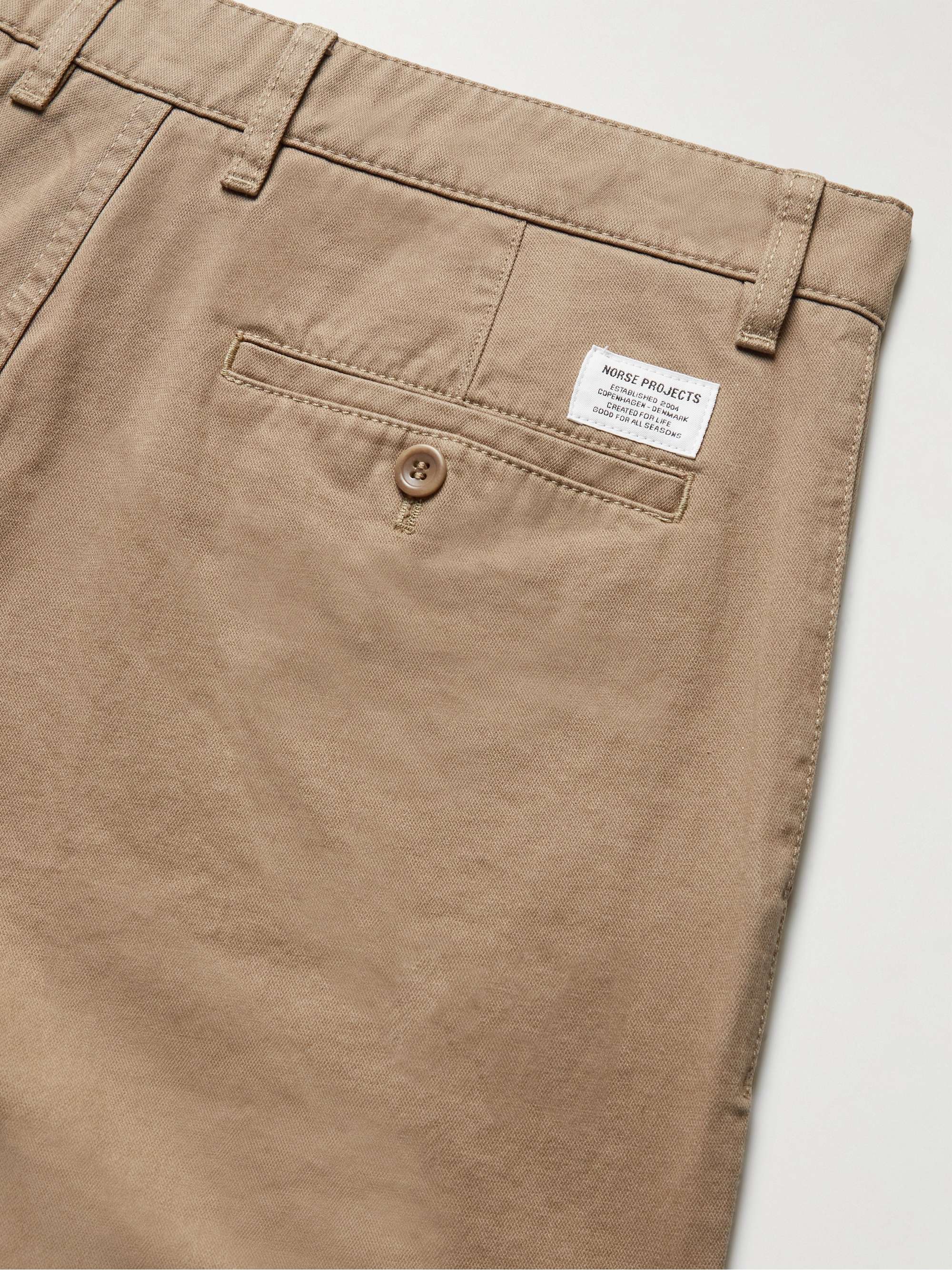 NORSE PROJECTS Aros Heavy Straight-Leg Organic Cotton Trousers
