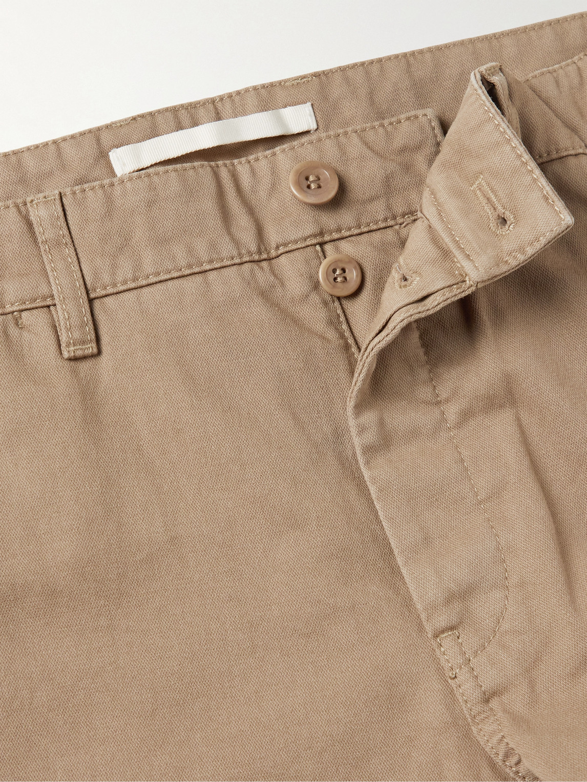 Shop Norse Projects Aros Heavy Straight-leg Organic Cotton Trousers In Neutrals