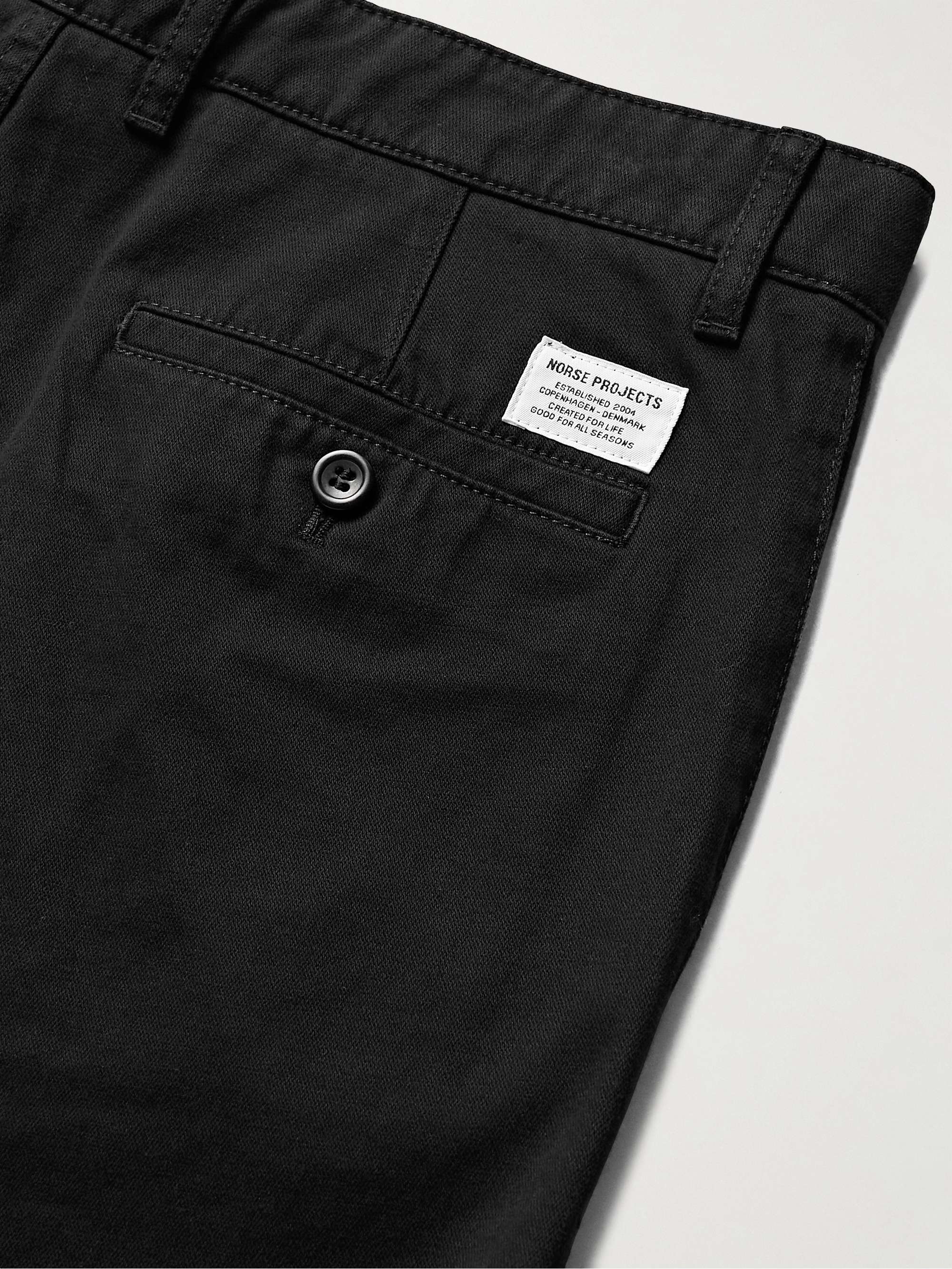 NORSE PROJECTS Aros Heavy Straight-Leg Organic Cotton Trousers for Men ...