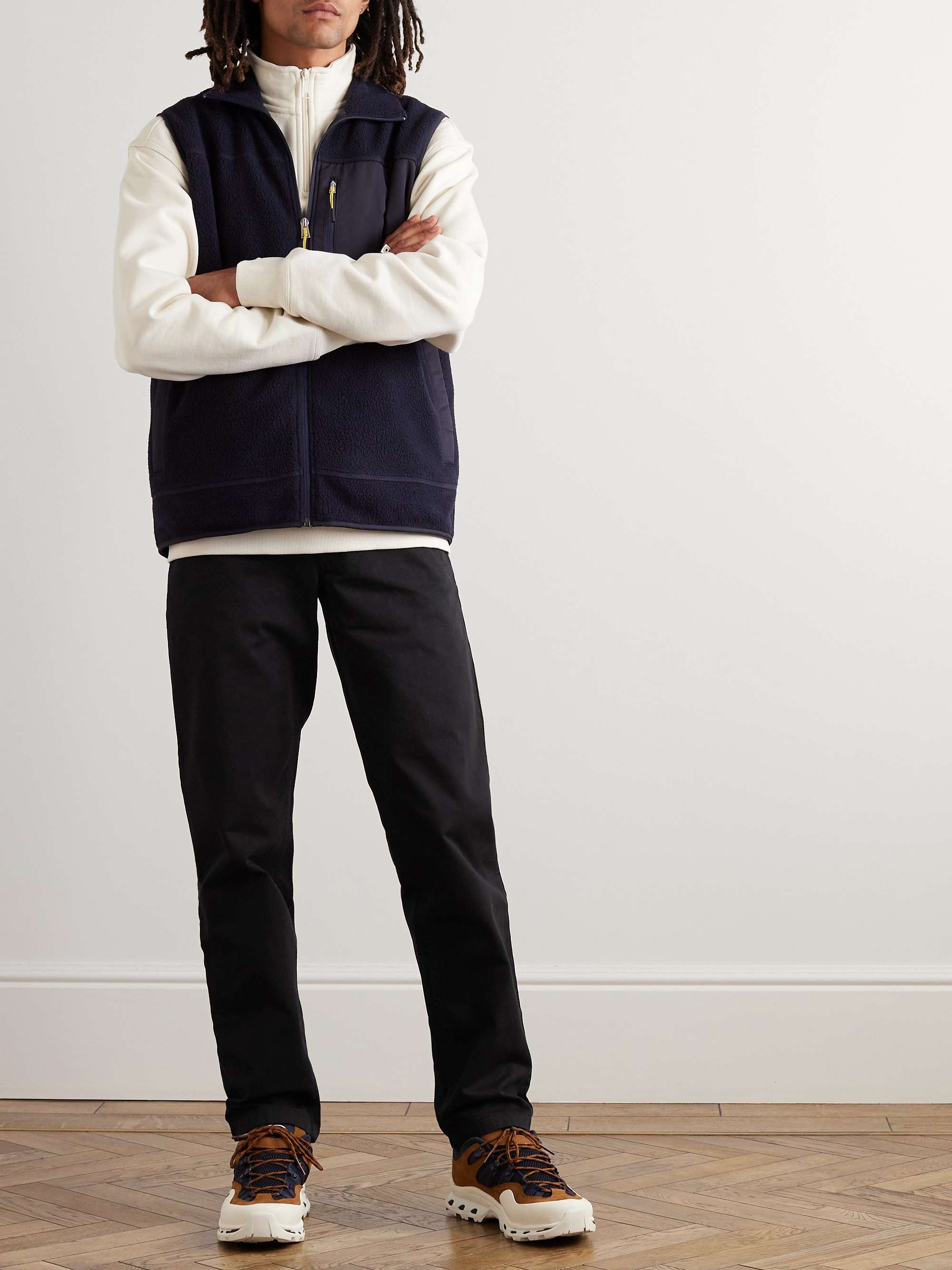 NORSE PROJECTS Pantaloni a gamba dritta in cotone biologico Aros Heavy