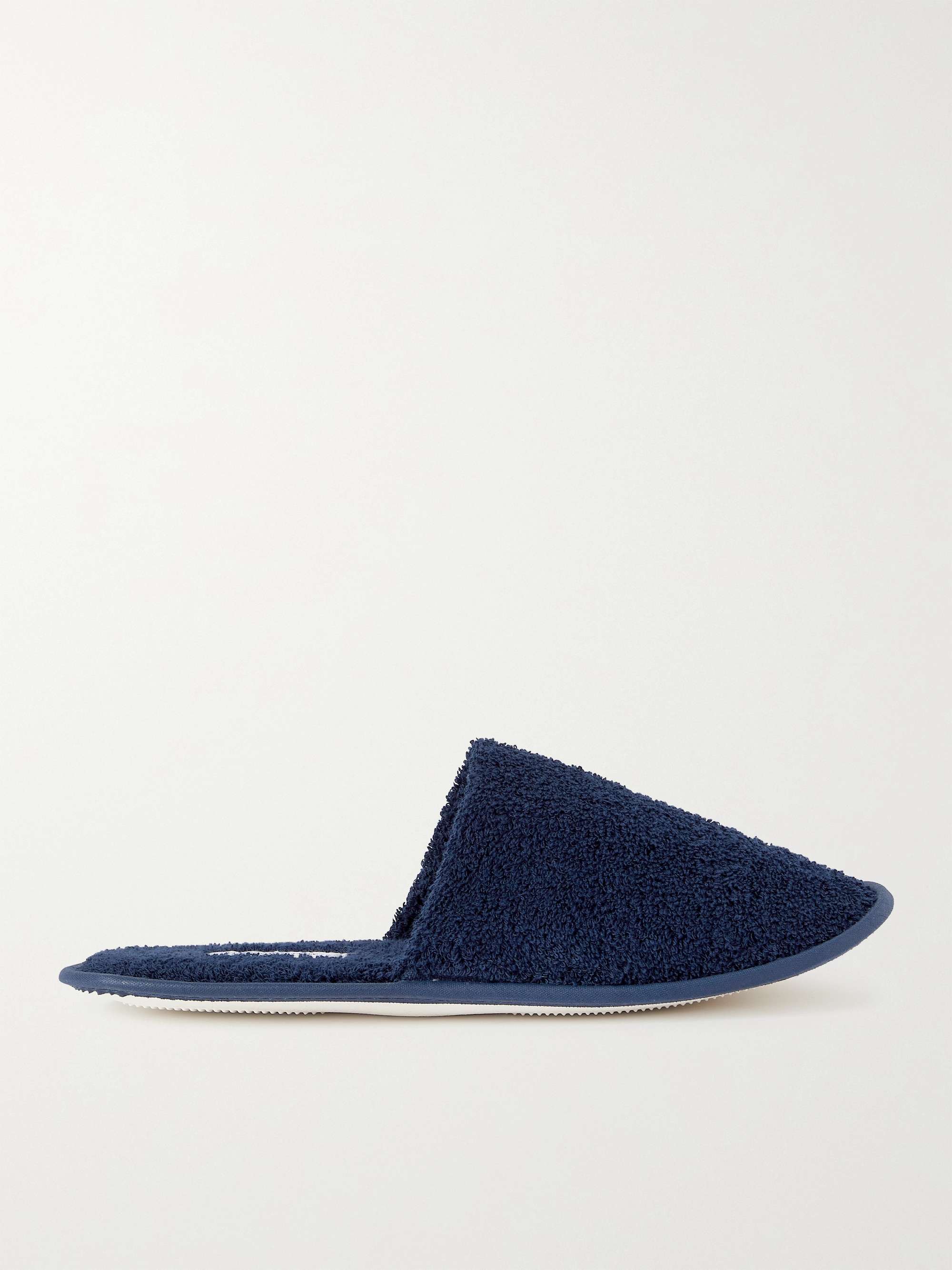 HAMILTON AND HARE Cotton-Terry Slippers