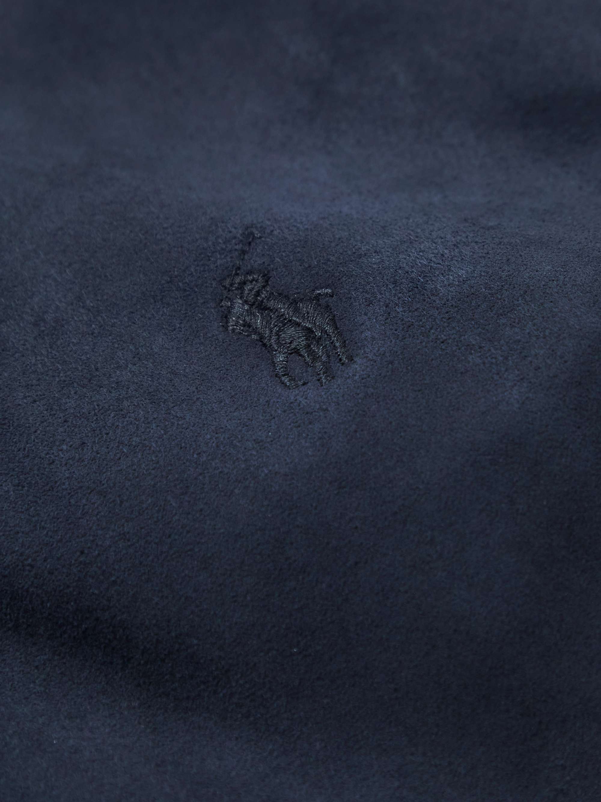 POLO RALPH LAUREN Gunners Suede Bomber Jacket