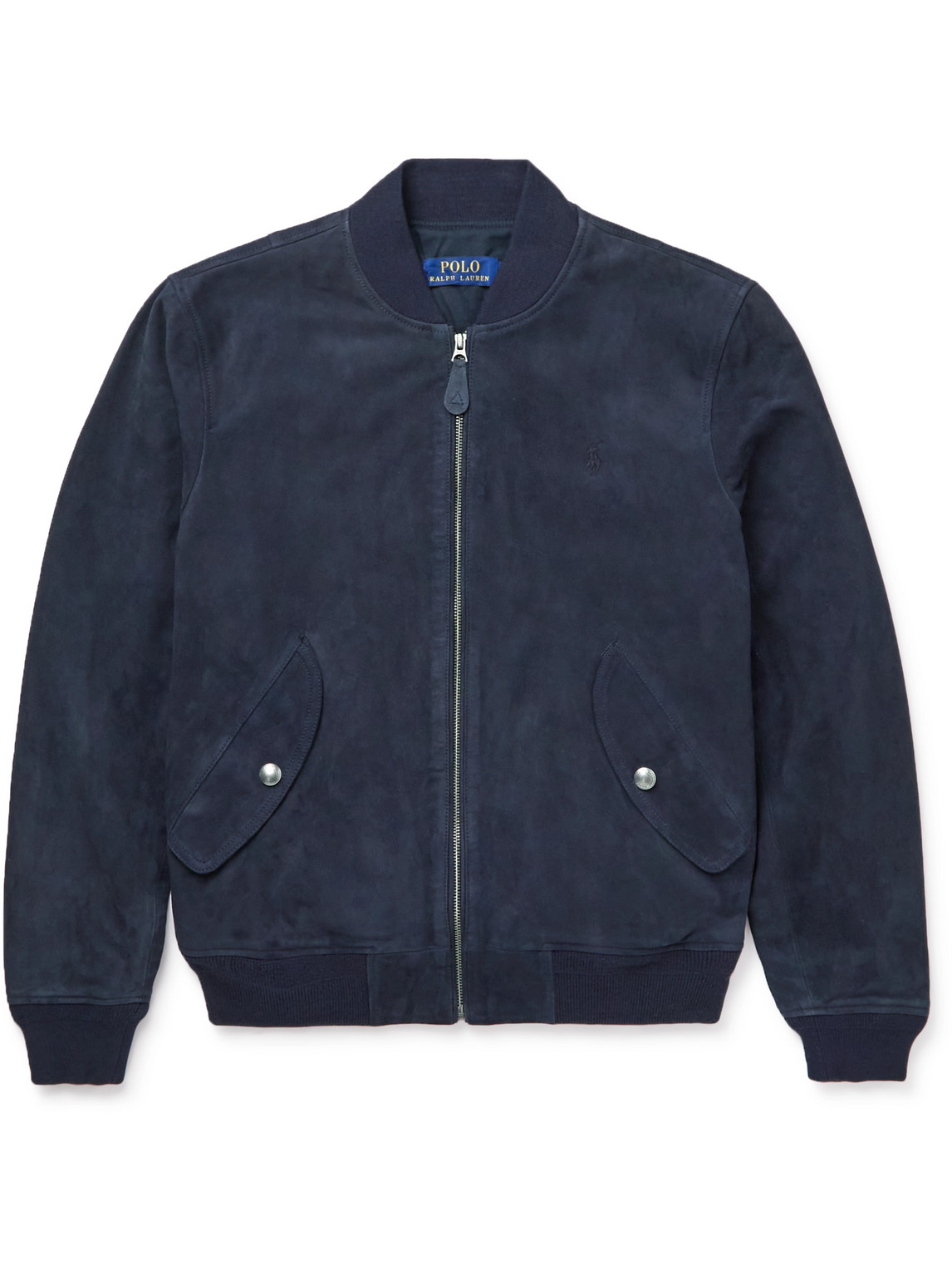 POLO RALPH LAUREN GUNNERS SUEDE BOMBER JACKET