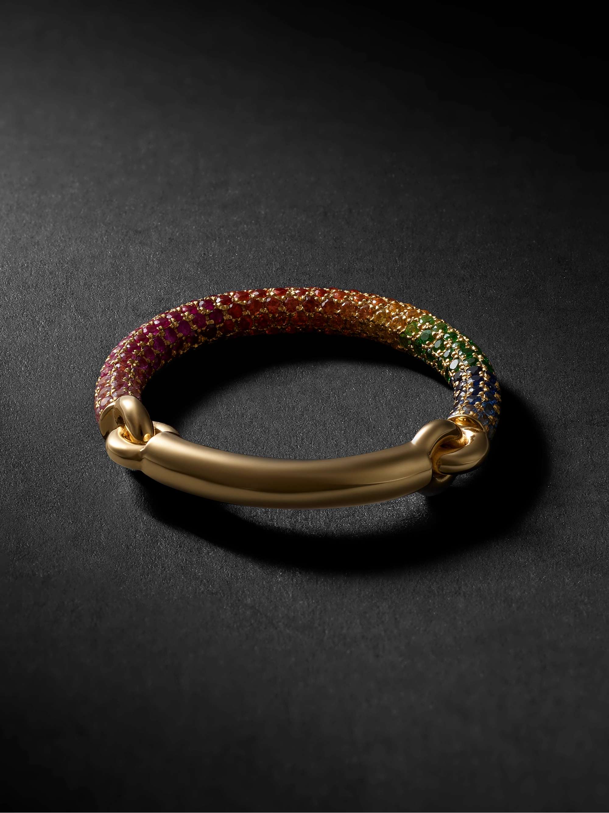 M.COHEN The Equinox Gold Multi-Stone Ring