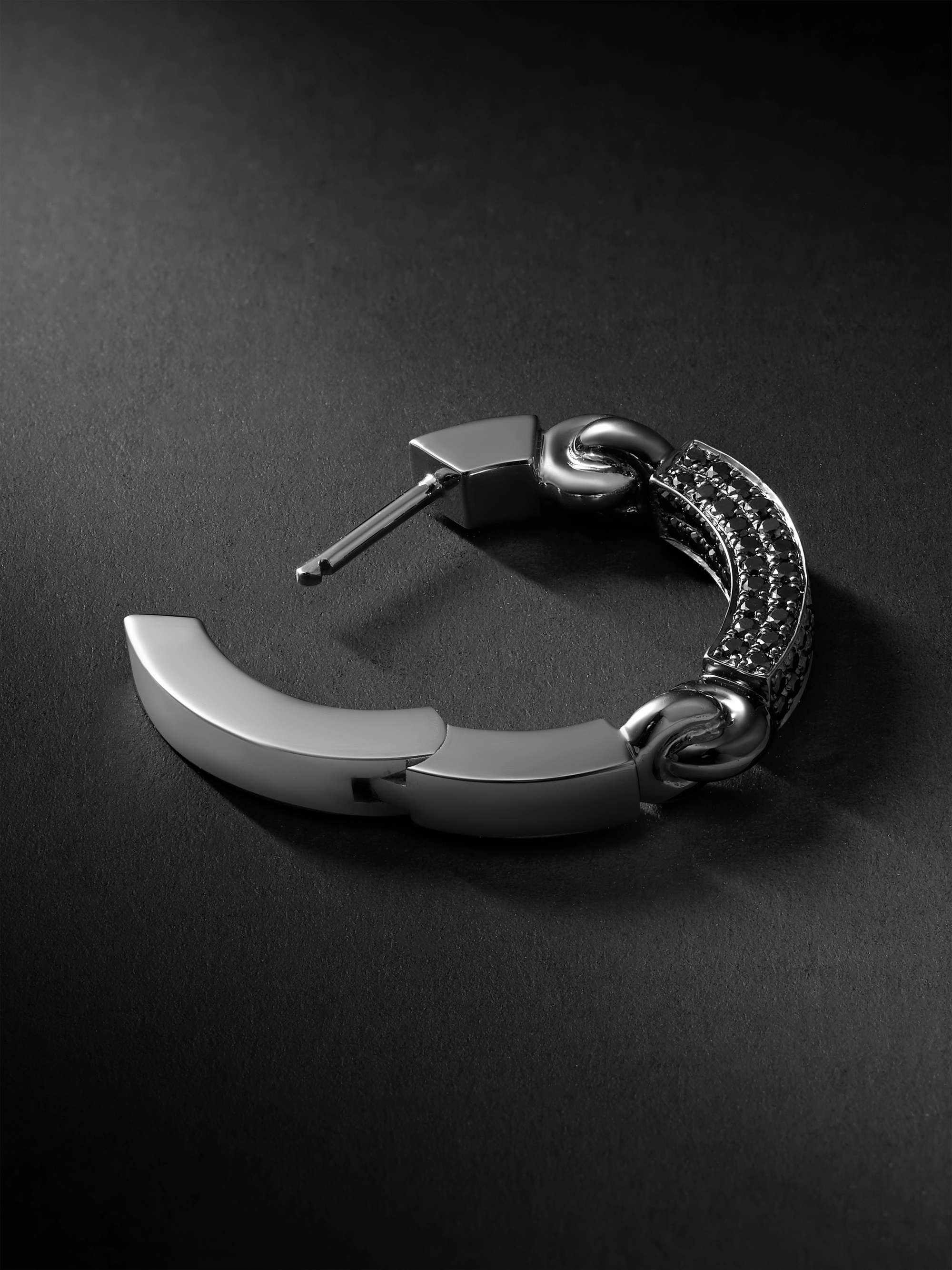 MAOR The Aphelion White Gold Diamond Single Earring