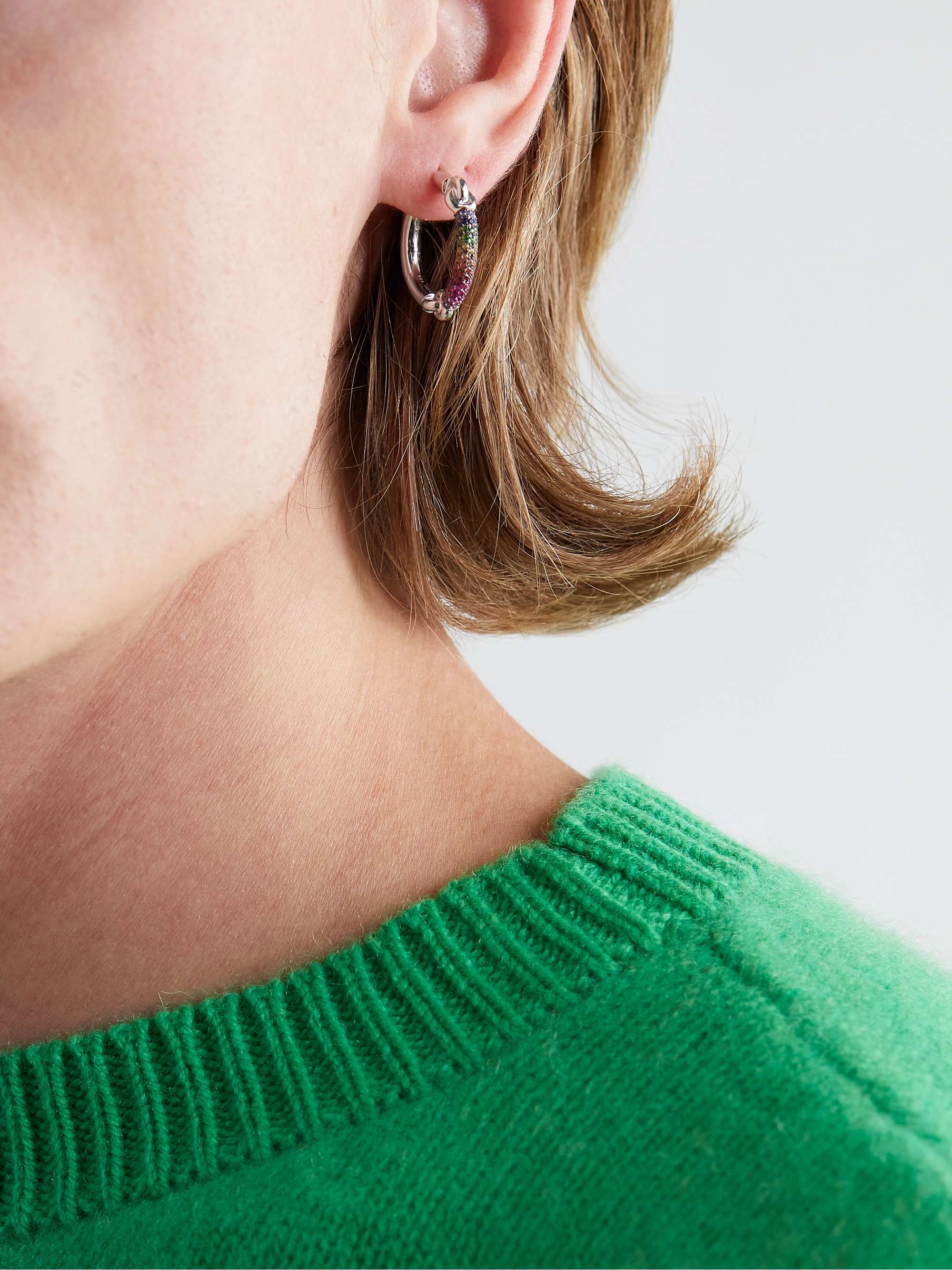 M.COHEN The Equinox White Gold Multi-Stone Single Earring