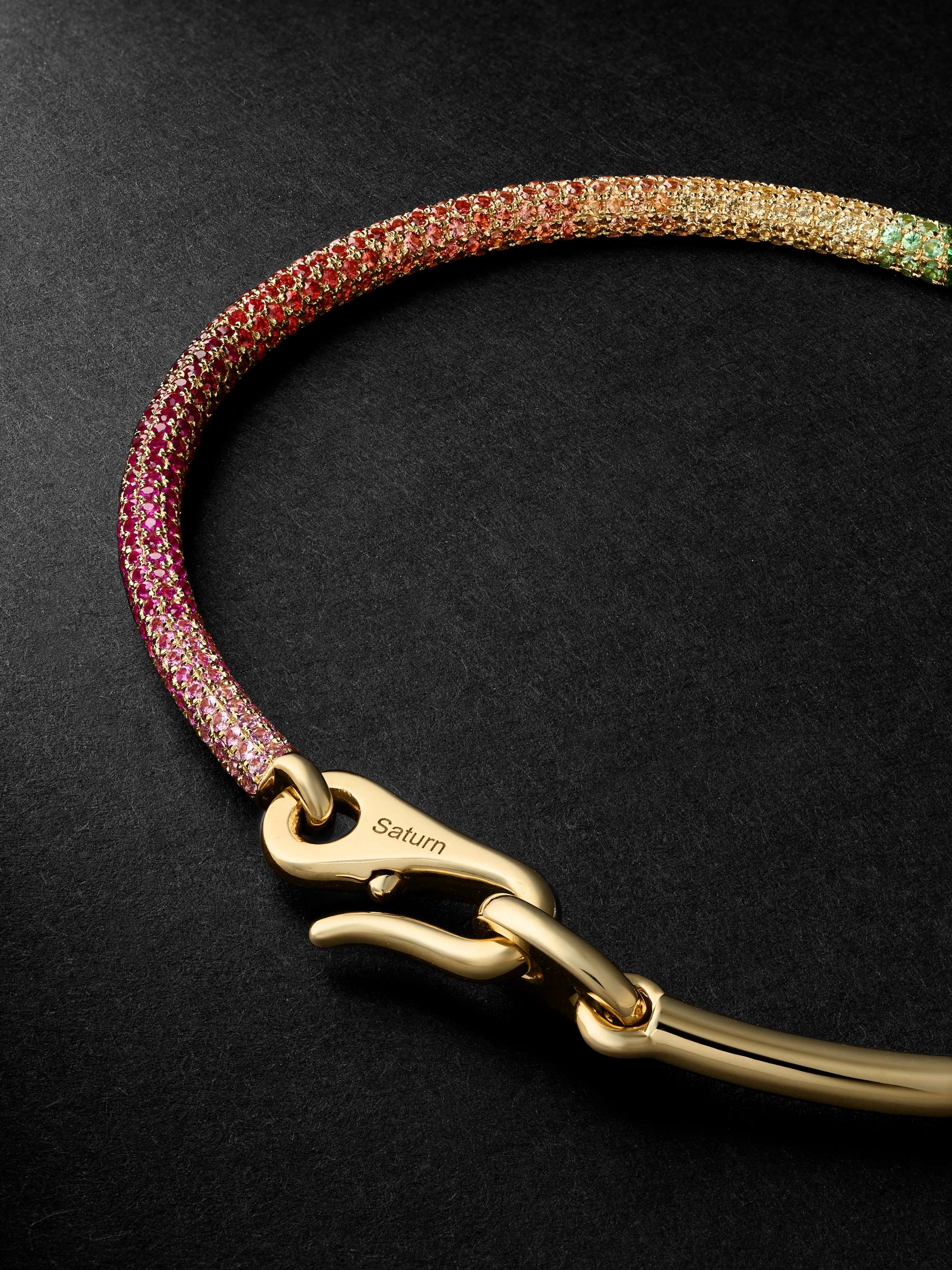 M.COHEN The Equinox Gold Multi-Stone Bracelet