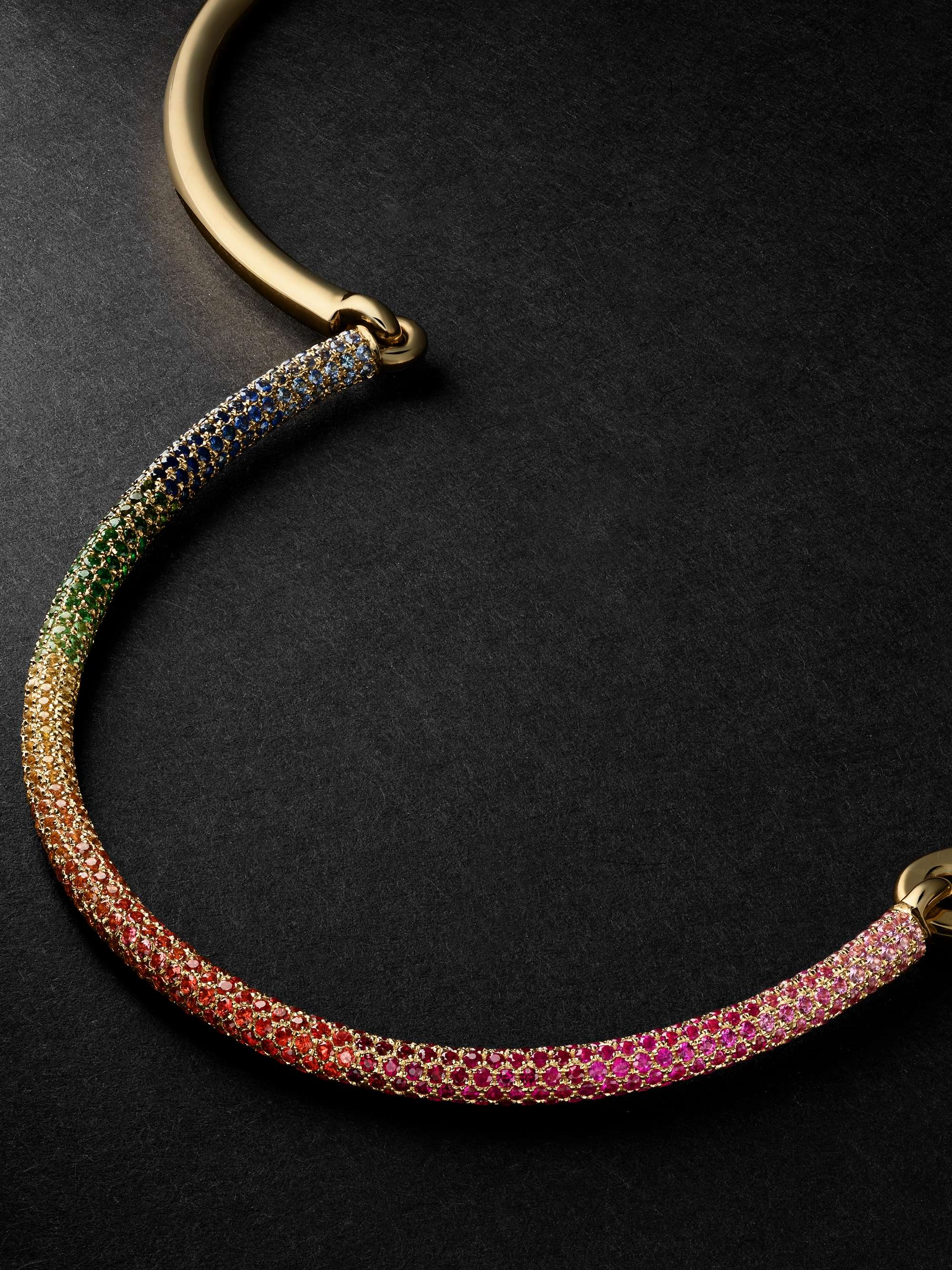 M.COHEN The Equinox Gold Multi-Stone Bracelet