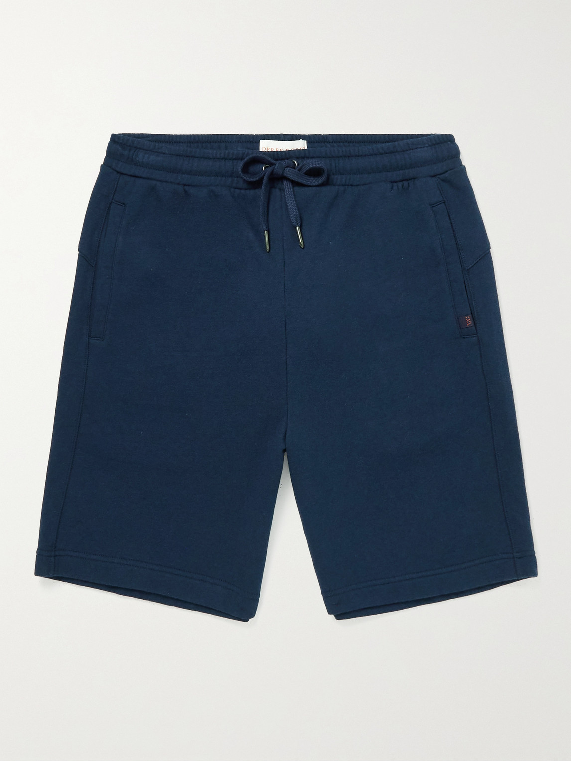 Derek Rose Quinn 1 Straight-Leg Cotton and Modal-Blend Jersey Drawstring Shorts - Men