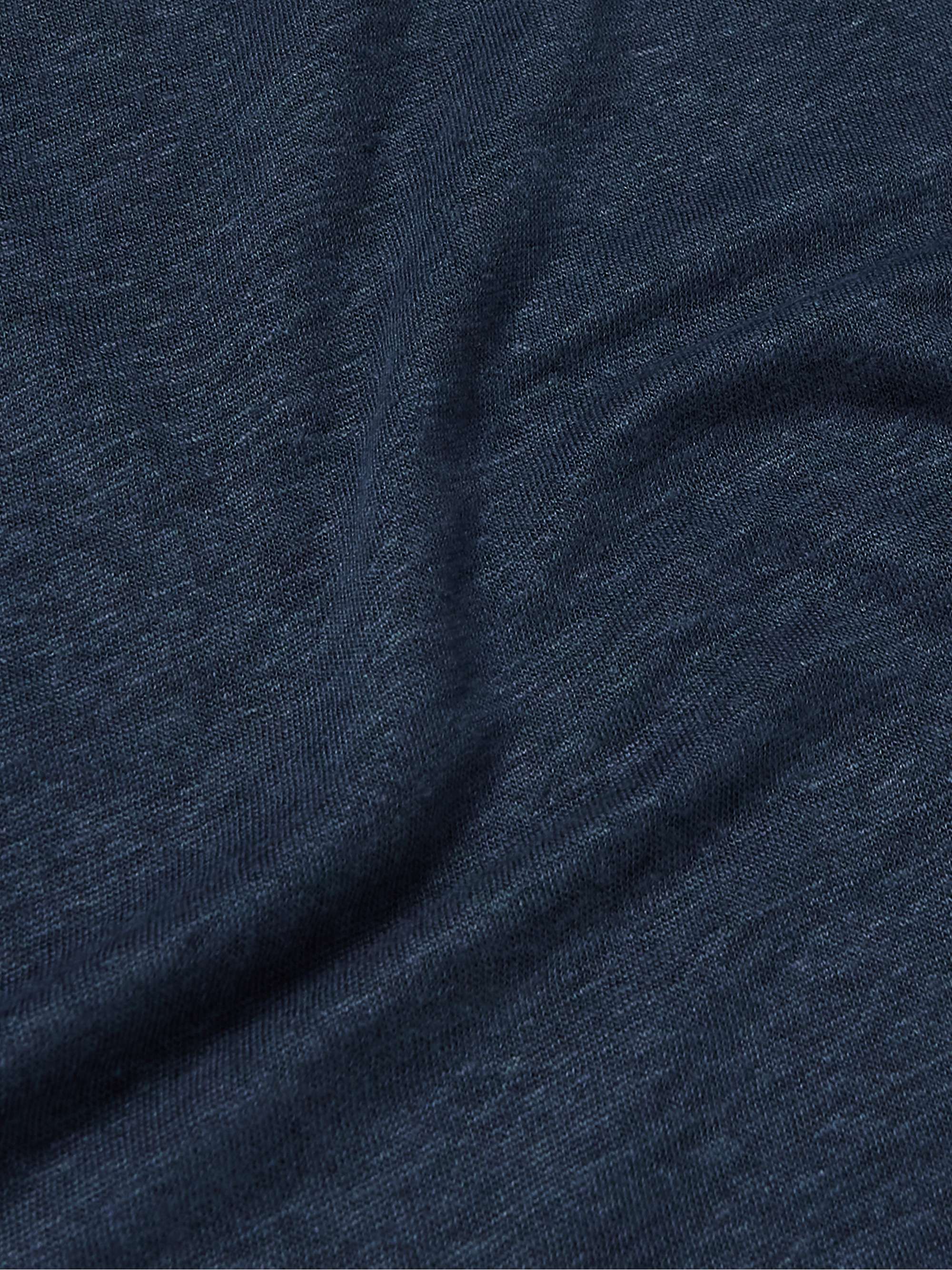 DEREK ROSE Jordan Linen T-Shirt