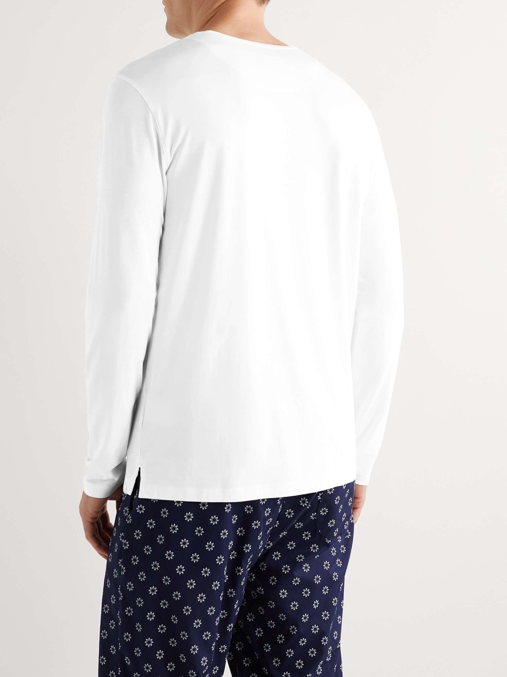 DEREK ROSE Basel Stretch Micro Modal Jersey T-Shirt