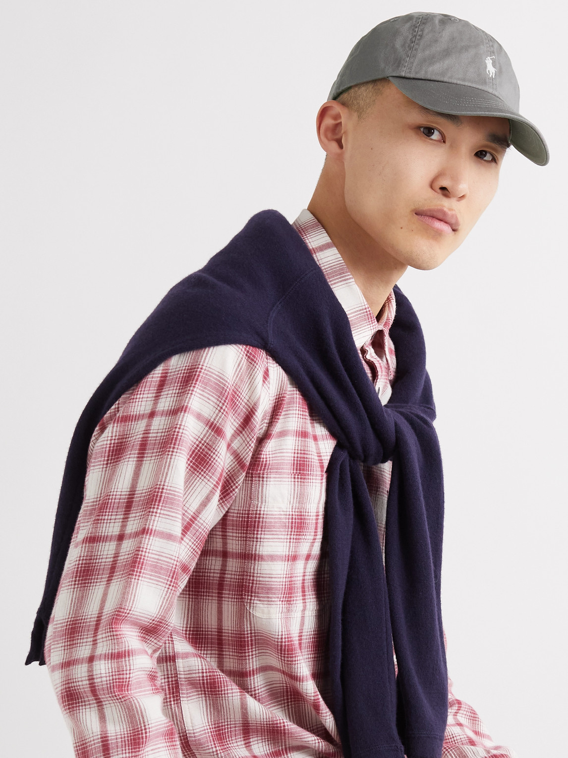 Logo-Embroidered Cotton-Twill Baseball Cap — 2