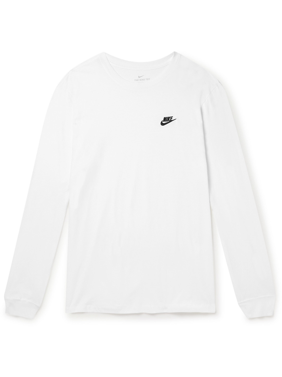 The nike on sale tee white
