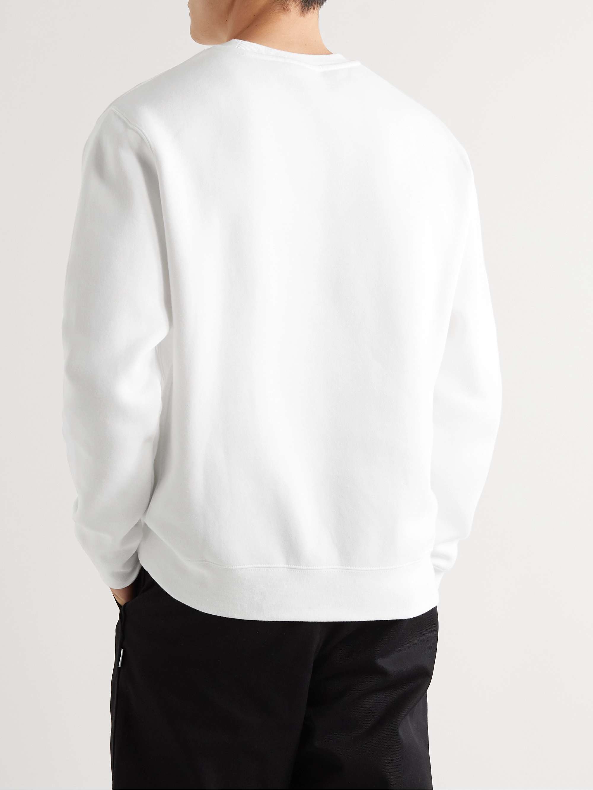 NIKE NSW Logo-Embroidered Cotton-Blend Jersey Sweatshirt