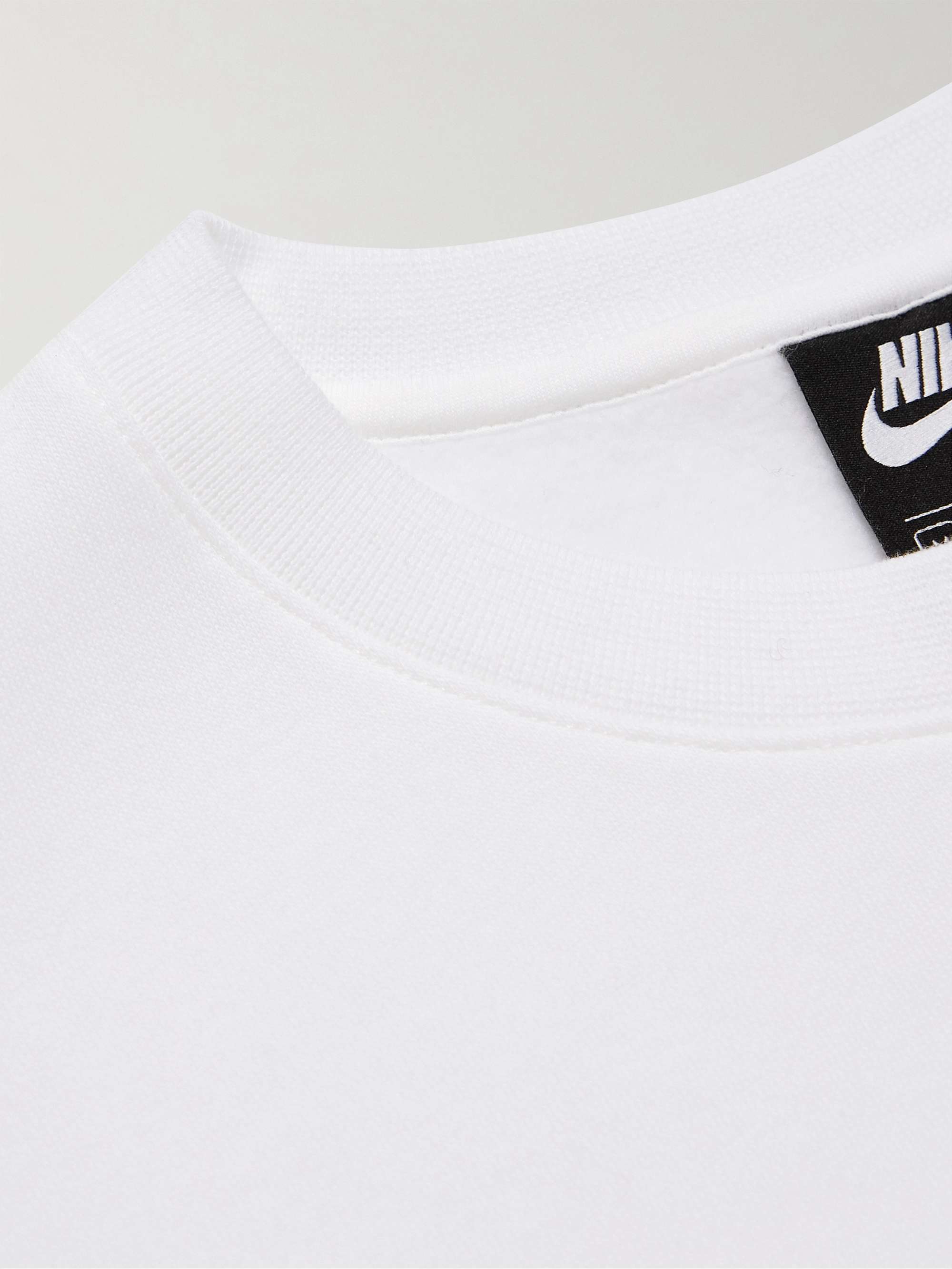 NIKE NSW Logo-Embroidered Cotton-Blend Jersey Sweatshirt