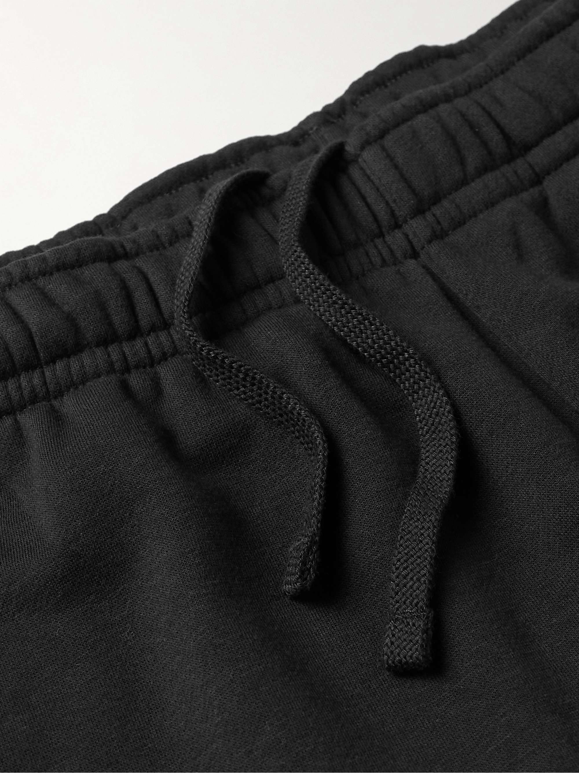 NIKE Sportswear Club Slim-Fit Tapered Cotton-Blend Jersey Cargo Sweatpants