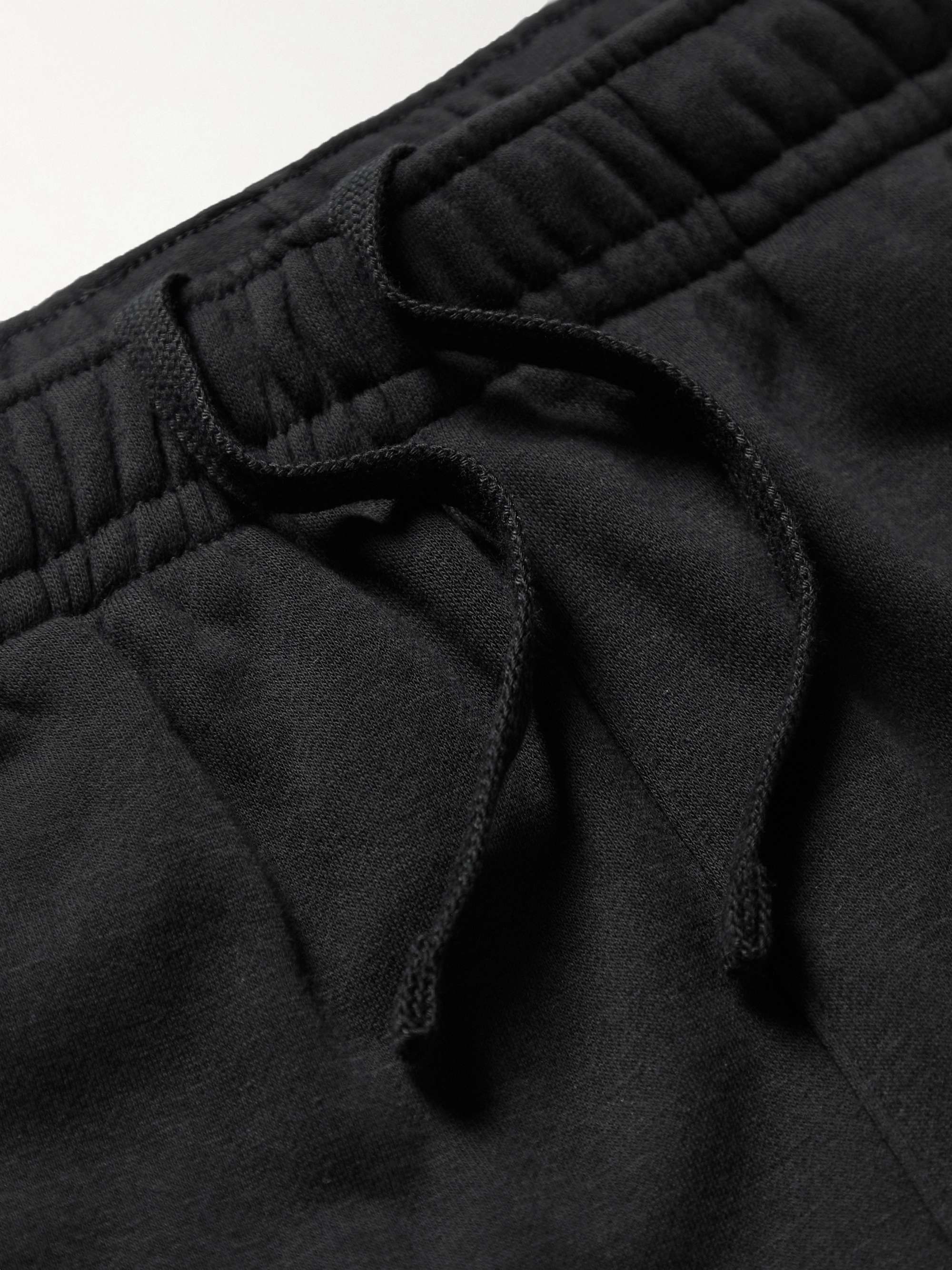 NIKE NSW Tapered Cotton-Blend Jersey Sweatpants