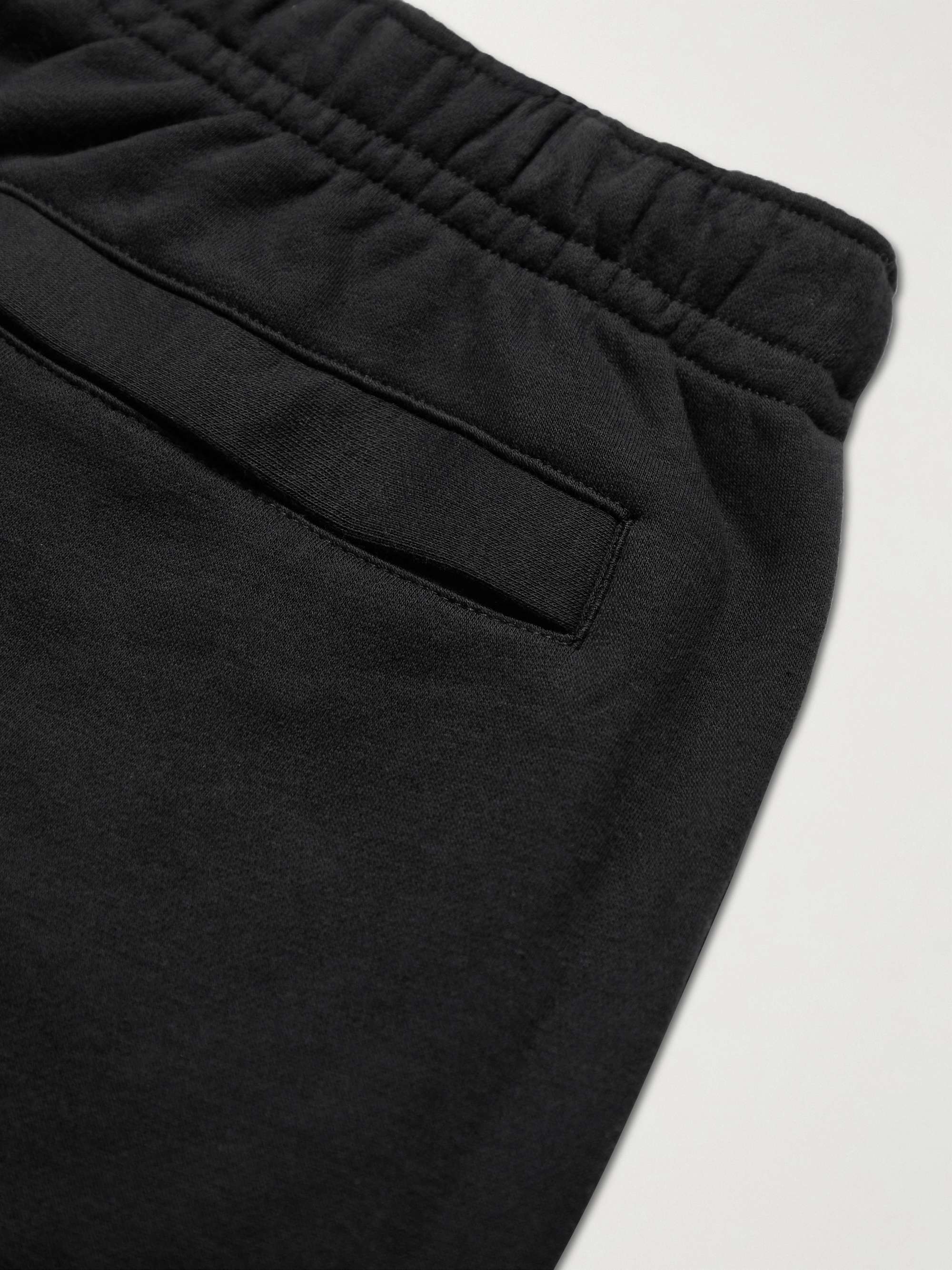 NIKE NSW Tapered Cotton-Blend Jersey Sweatpants