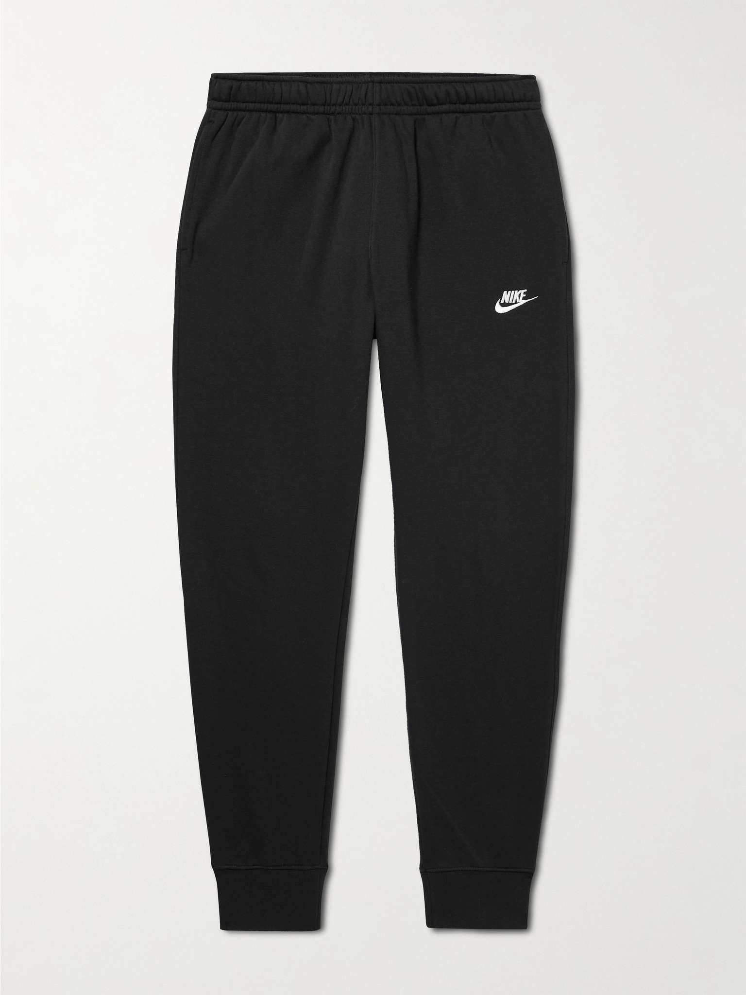 NIKE NSW Tapered Cotton-Blend Jersey Sweatpants for Men | MR PORTER