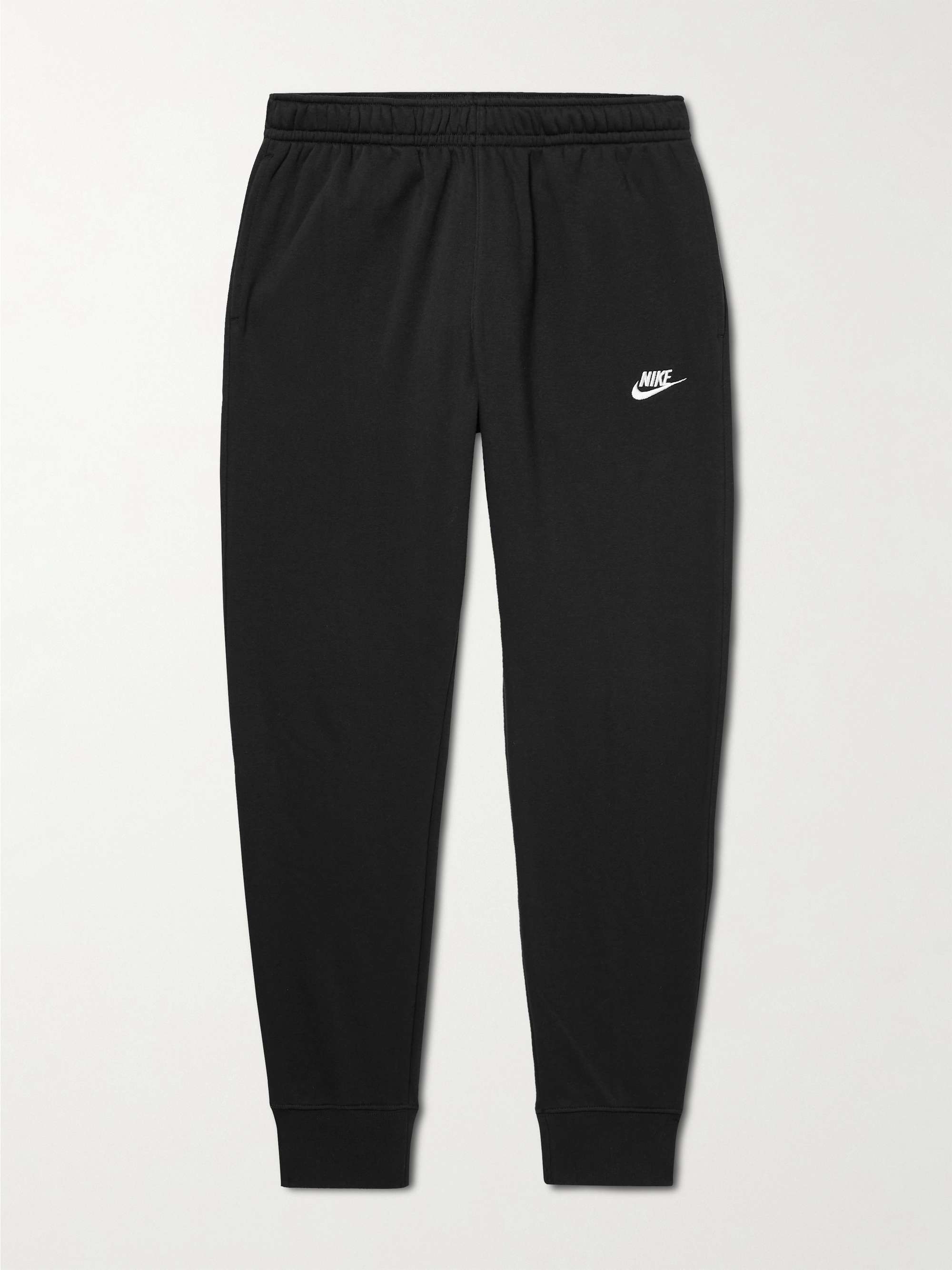 NIKE NSW Tapered Cotton-Blend Jersey Sweatpants for Men | MR PORTER