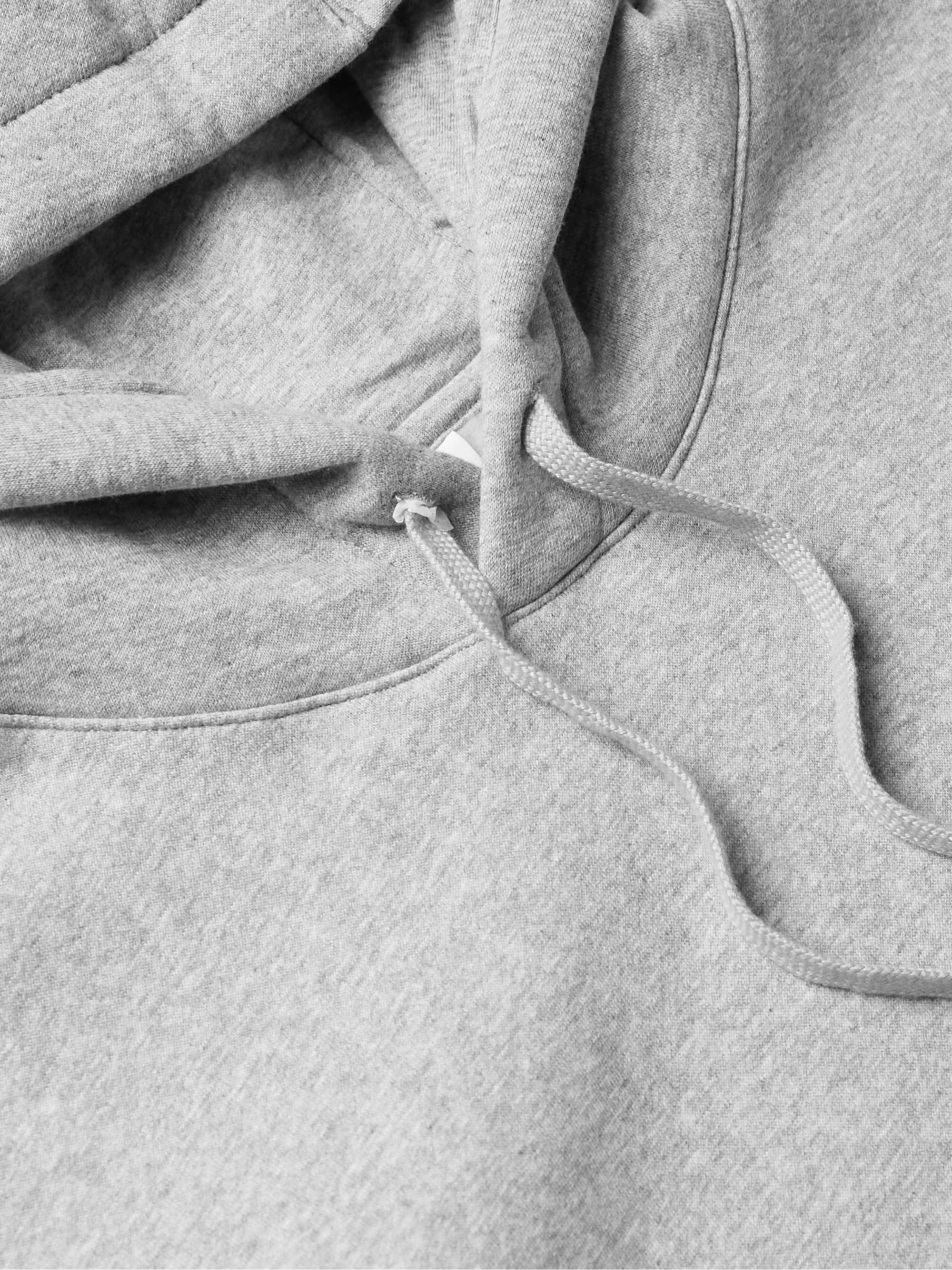 NIKE Sportswear Club Logo-Embroidered Cotton-Blend Jersey Hoodie