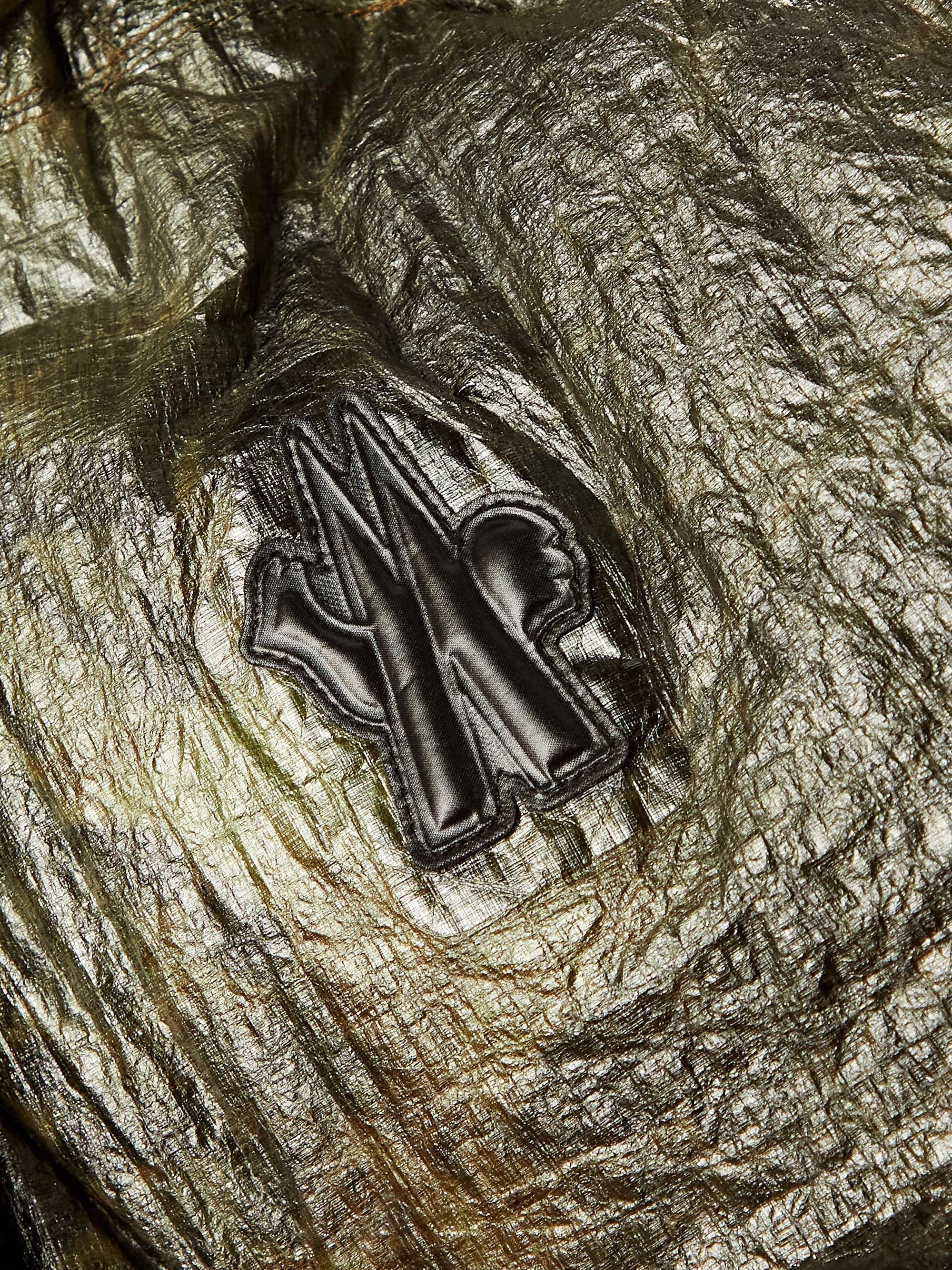 MONCLER GRENOBLE Darry Printed Quilted Dyneema Crinkled Hooded Down Ski Jacket