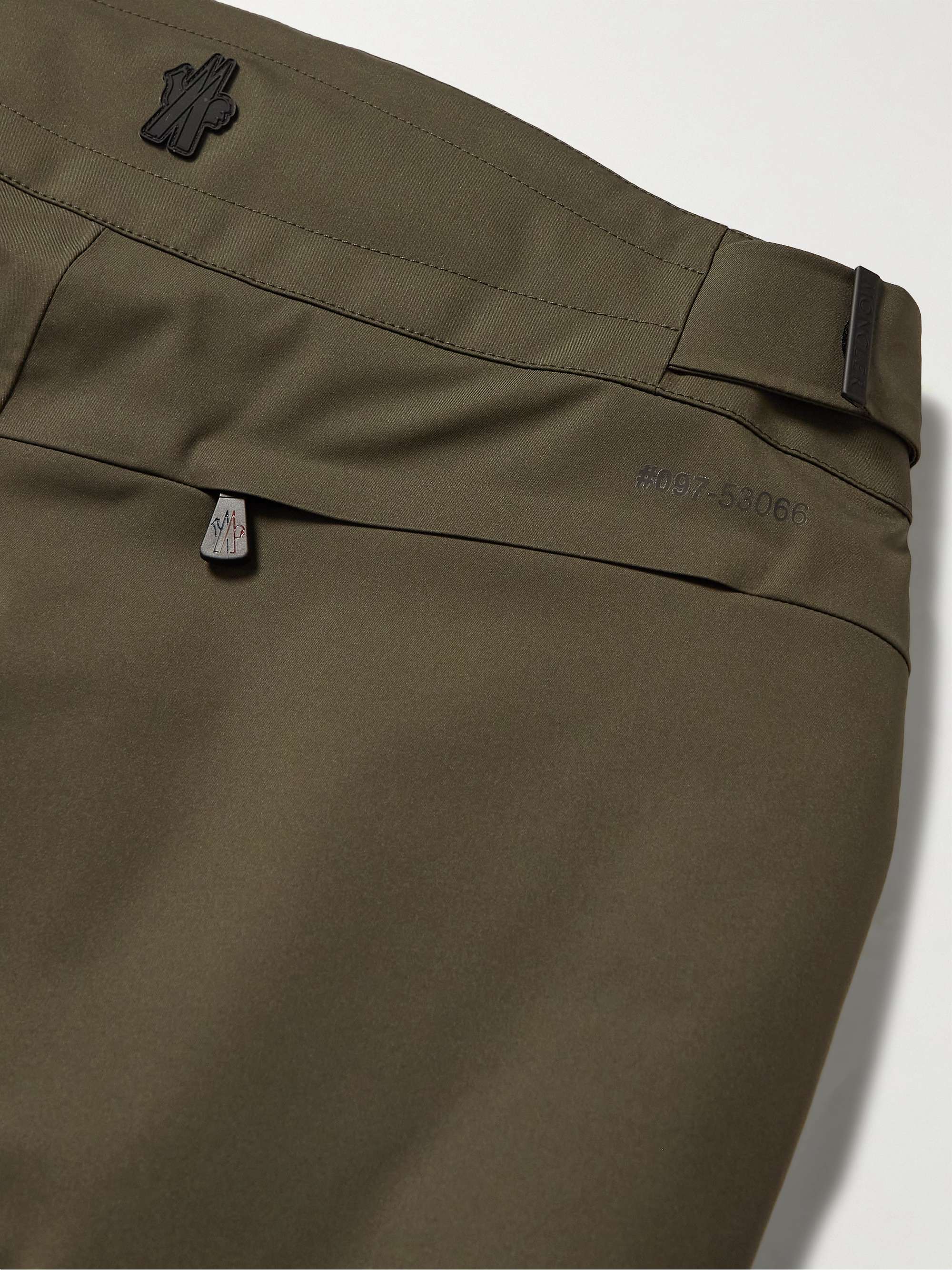 MONCLER GRENOBLE Canvas-Trimmed Shell Ski Pants