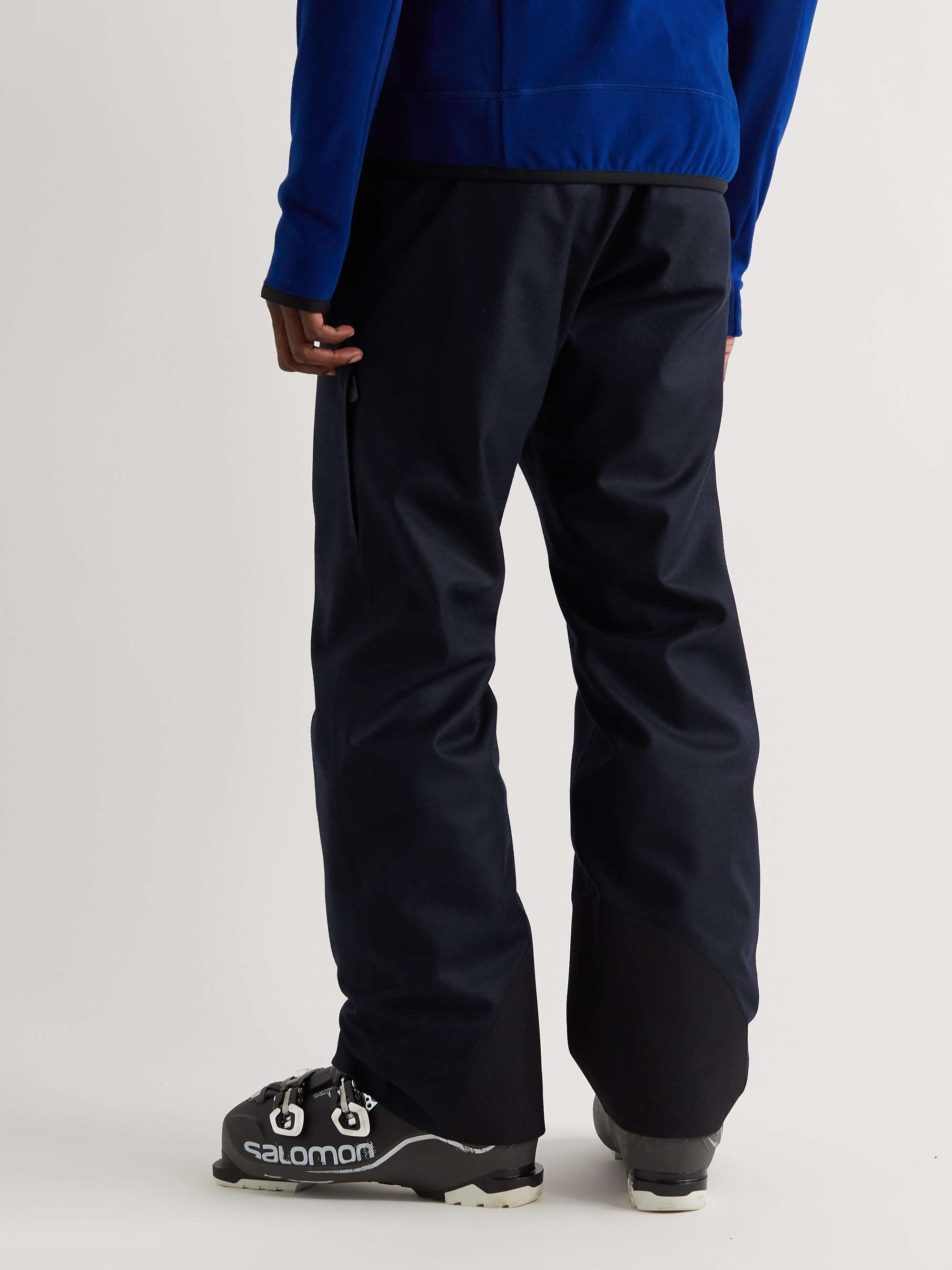 MONCLER GRENOBLE Bootcut Padded Wool-Flannel Ski Pants