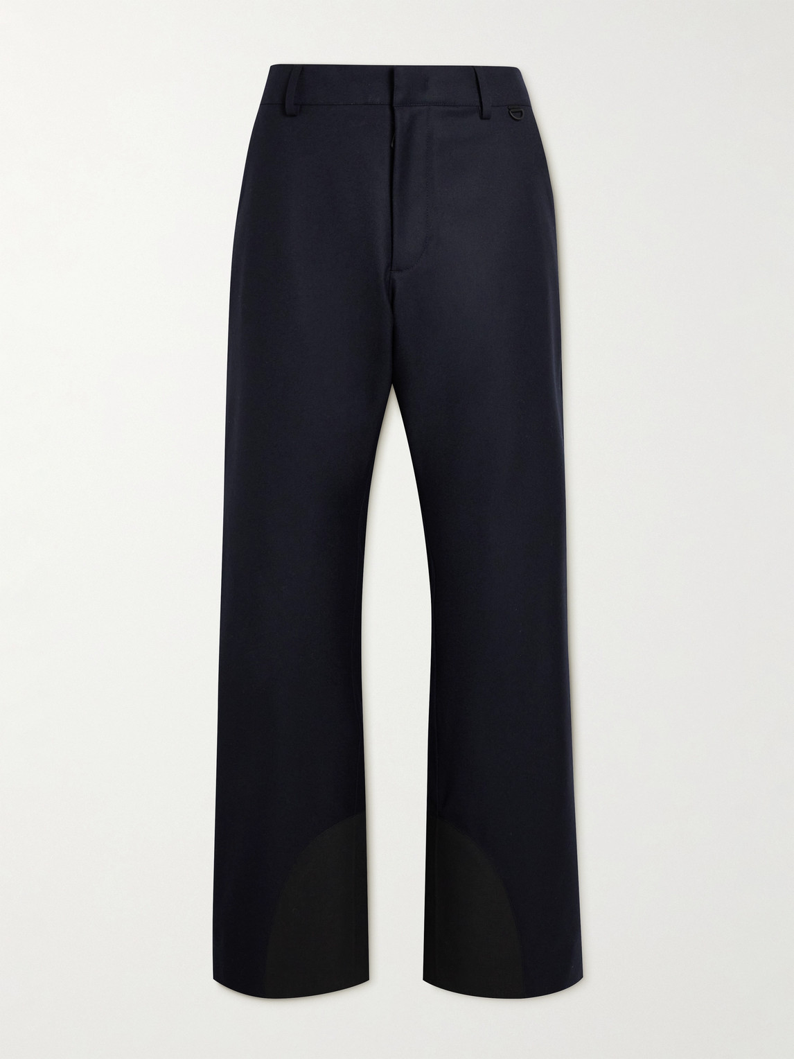 Bootcut Padded Wool-Flannel Ski Pants