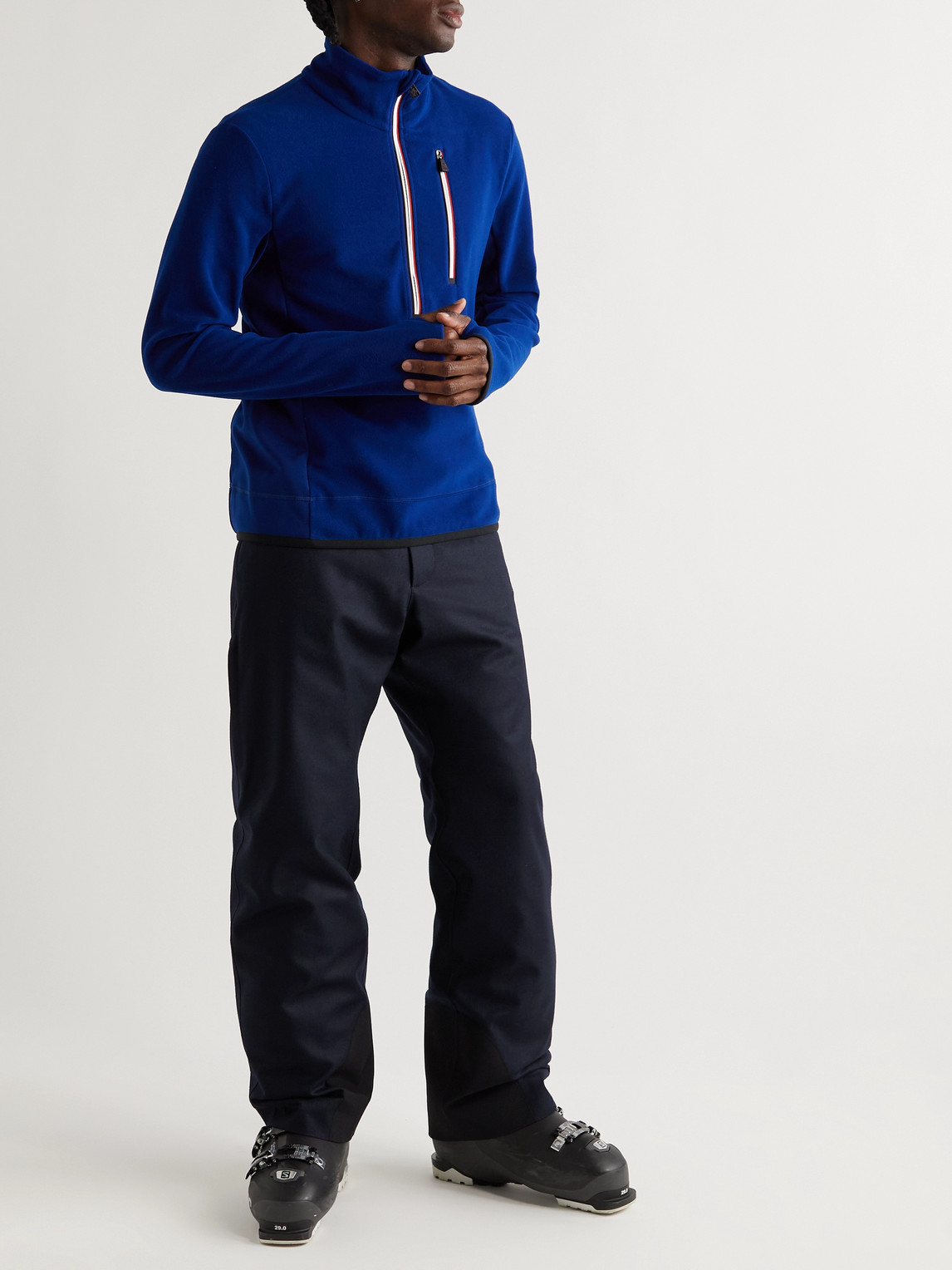 Bootcut Padded Wool-Flannel Ski Pants — 2