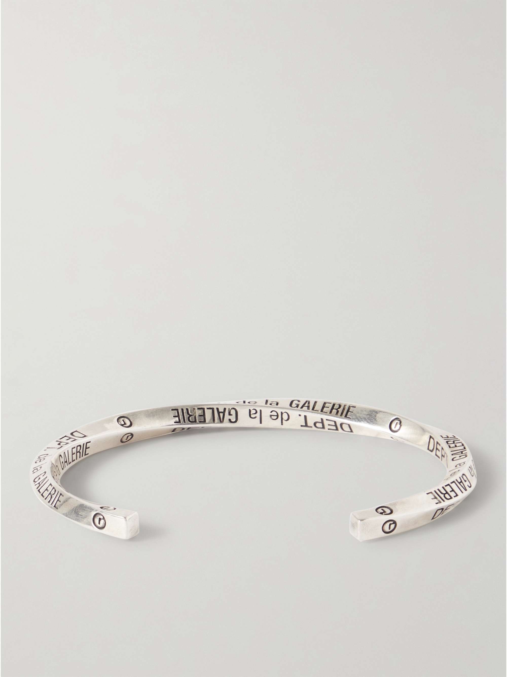 GALLERY DEPT. Infinity Logo-Engraved Silver Cuff