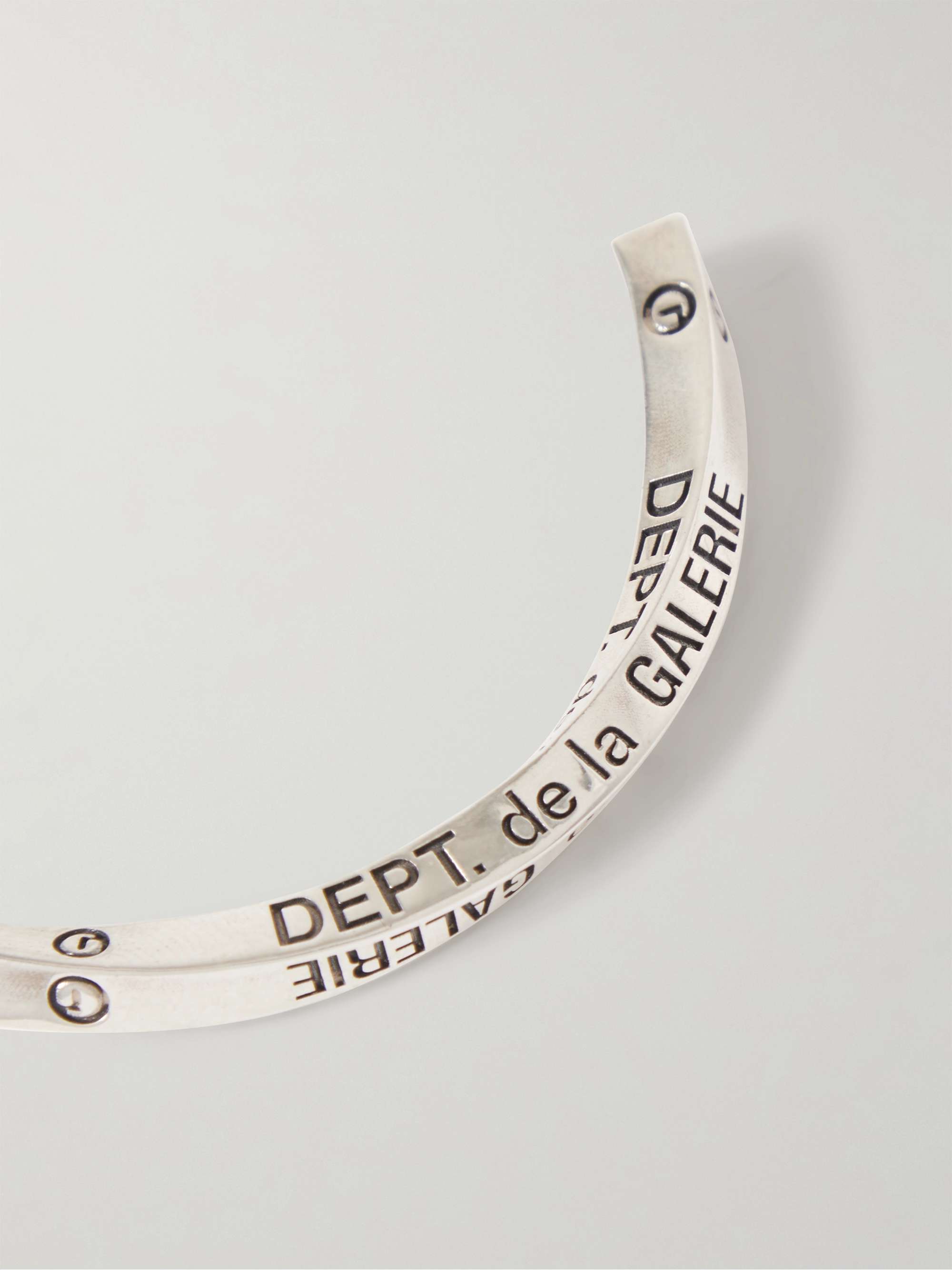 GALLERY DEPT. Infinity Logo-Engraved Silver Cuff