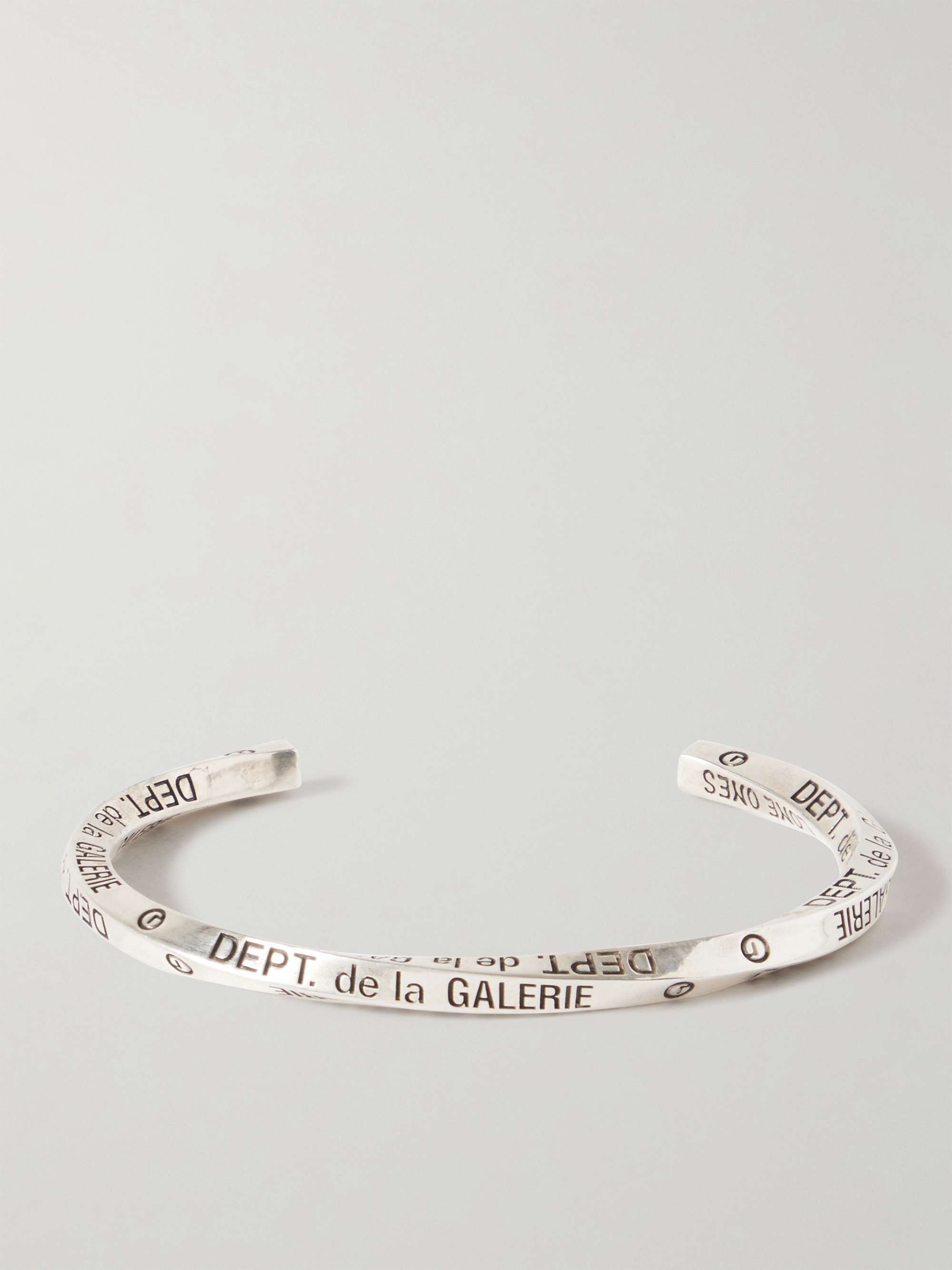 GALLERY DEPT. Infinity Logo-Engraved Silver Cuff