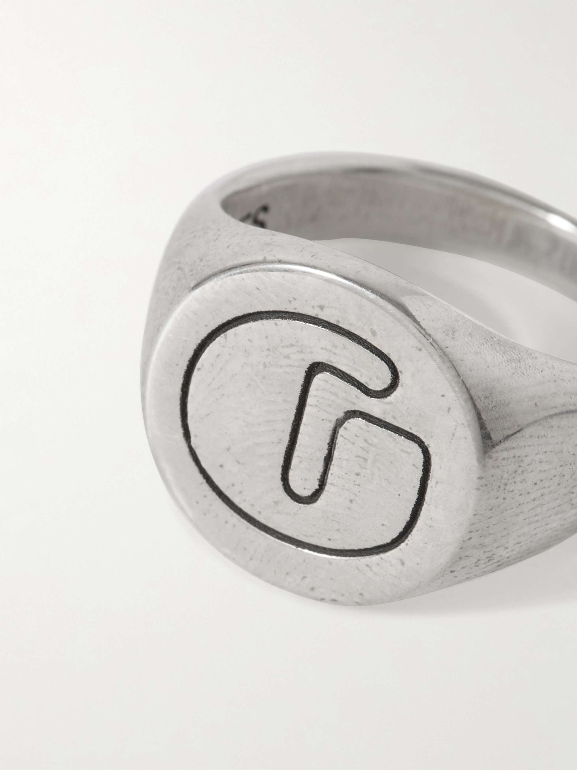 GALLERY DEPT. Logo-Engraved Silver Ring