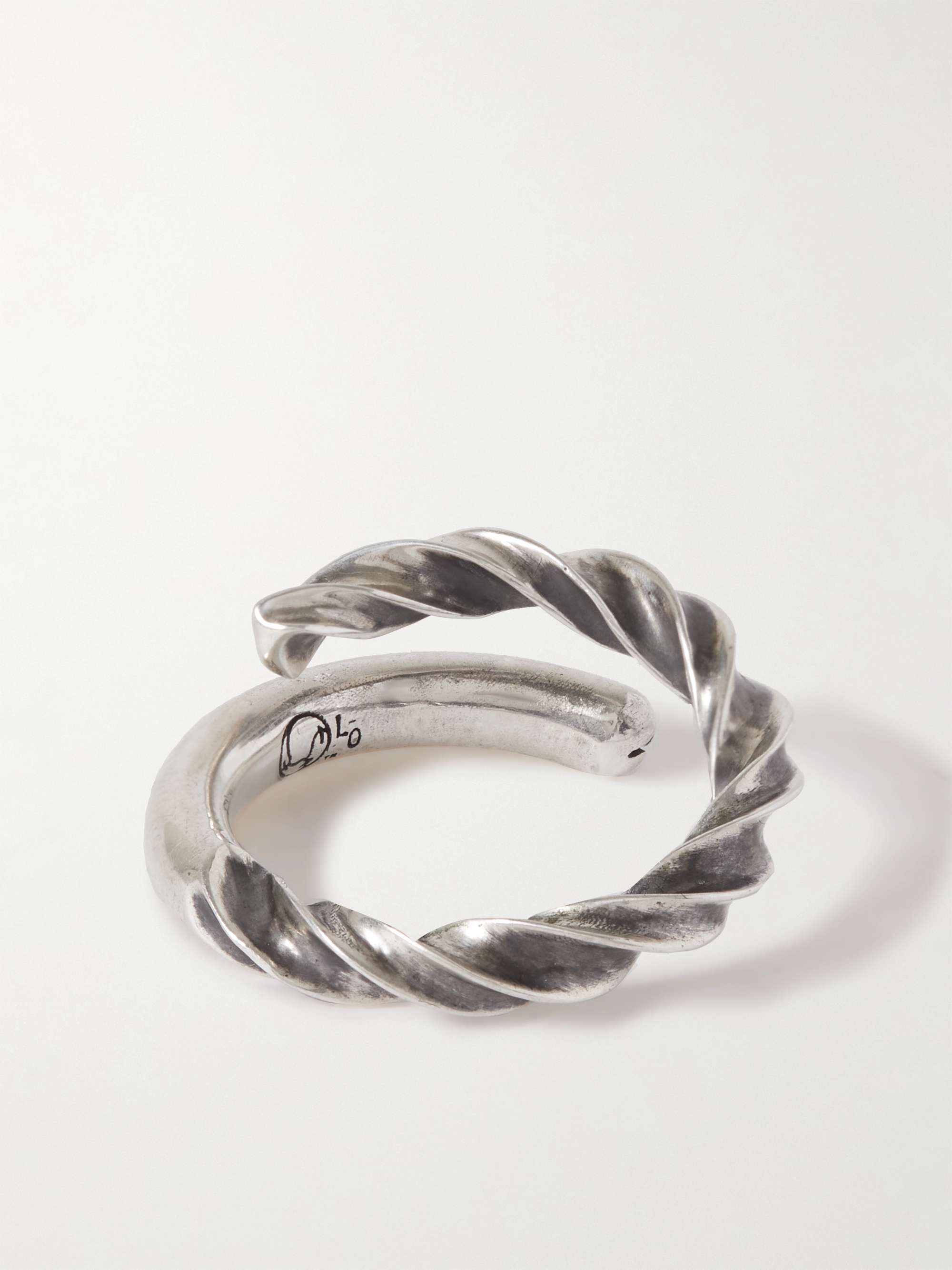 GALLERY DEPT. Drill Bit Silver Ring
