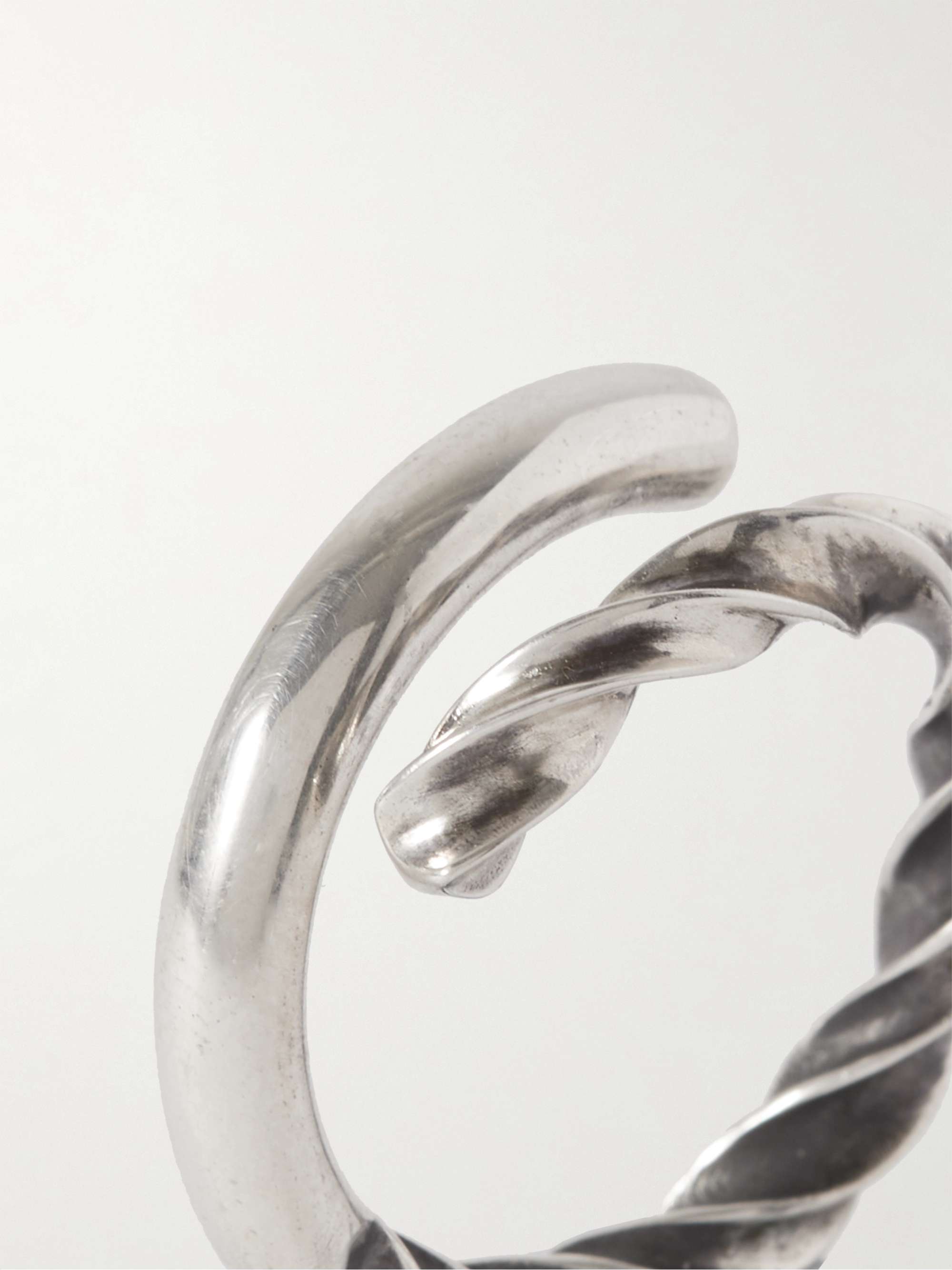 GALLERY DEPT. Drill Bit Silver Ring