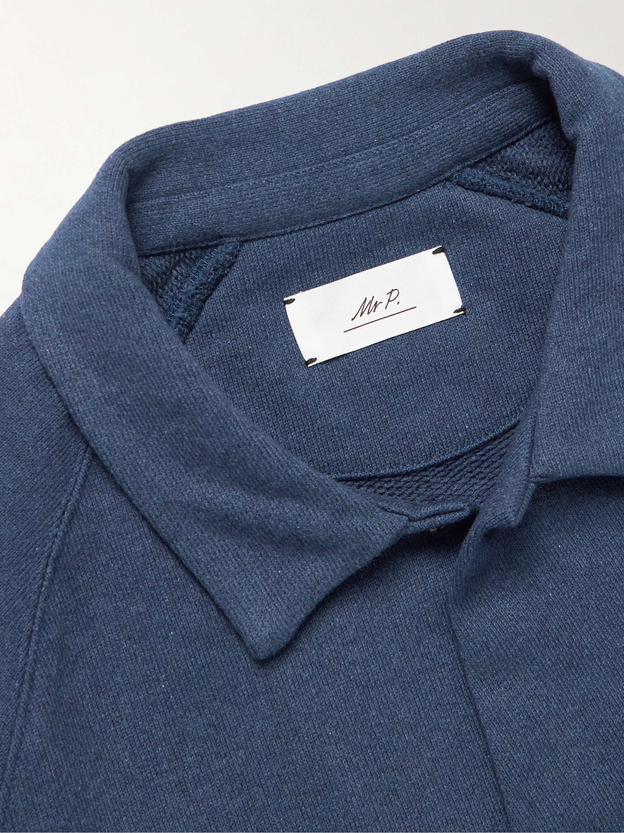 MR P. Organic Cotton-Jersey Bomber Jacket