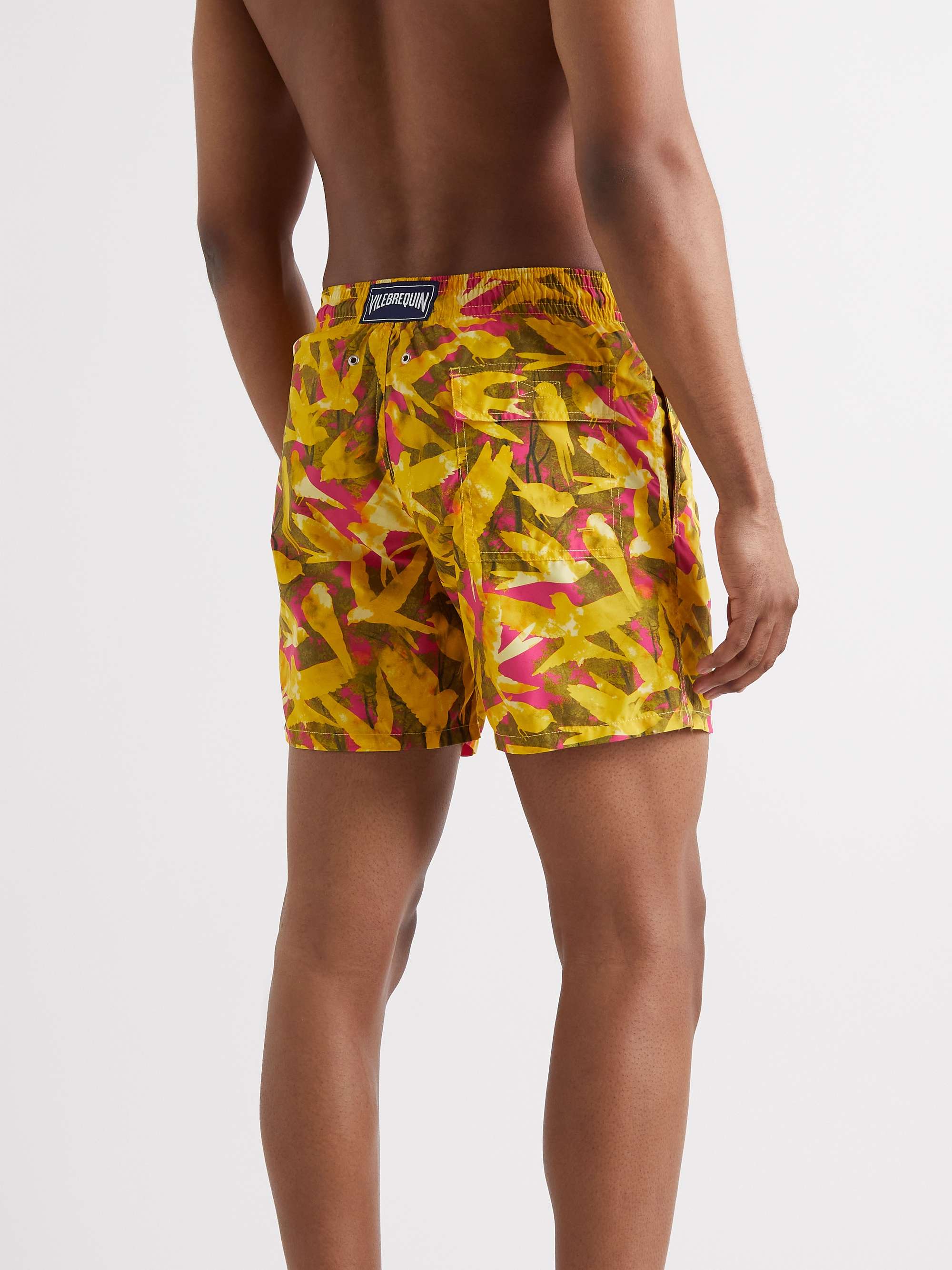 VILEBREQUIN Moorea Printed Mid-Length Recycled Swim Shorts