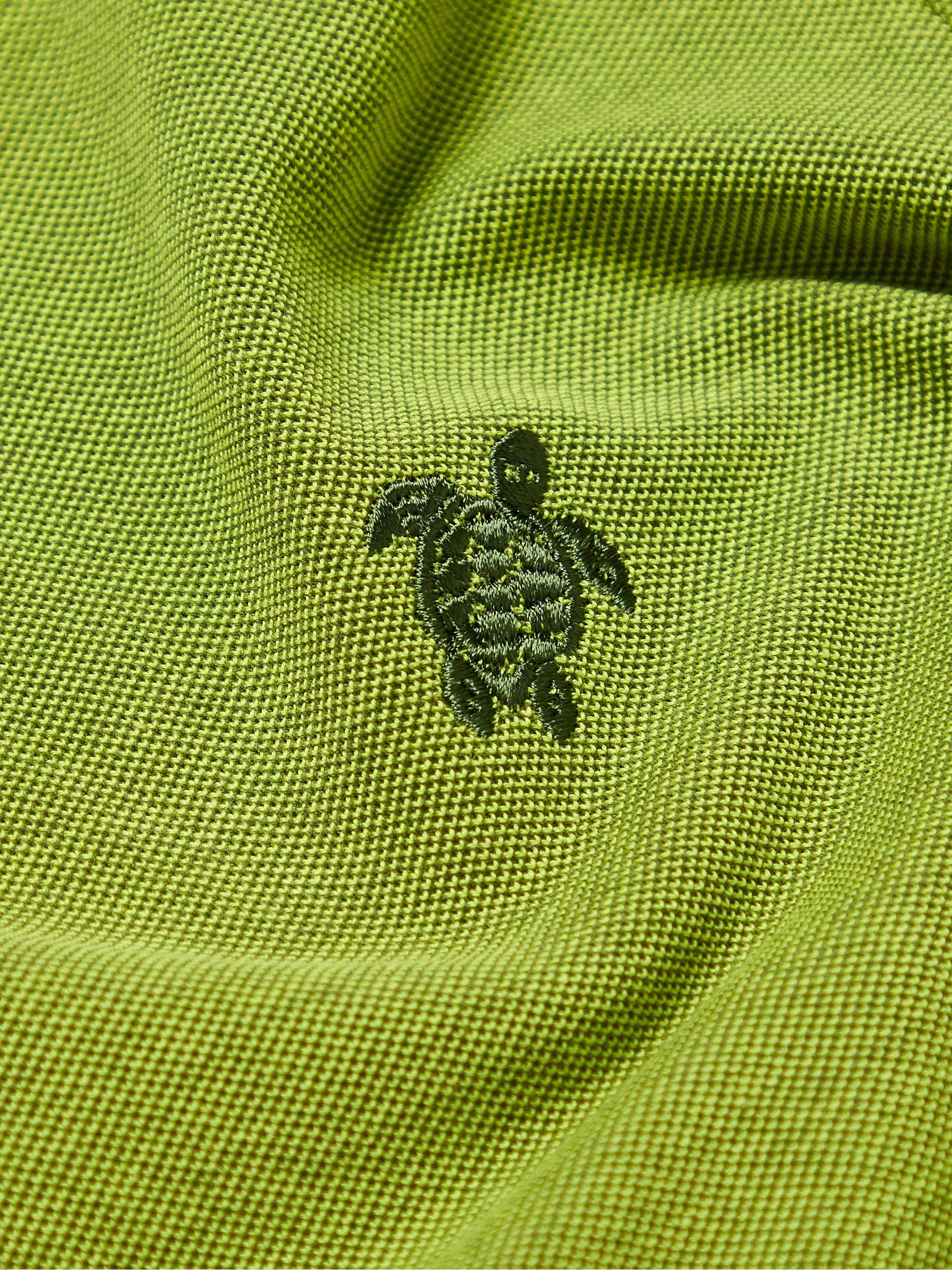 VILEBREQUIN Palatin Logo-Embroidered Cotton-Piqué Polo Shirt