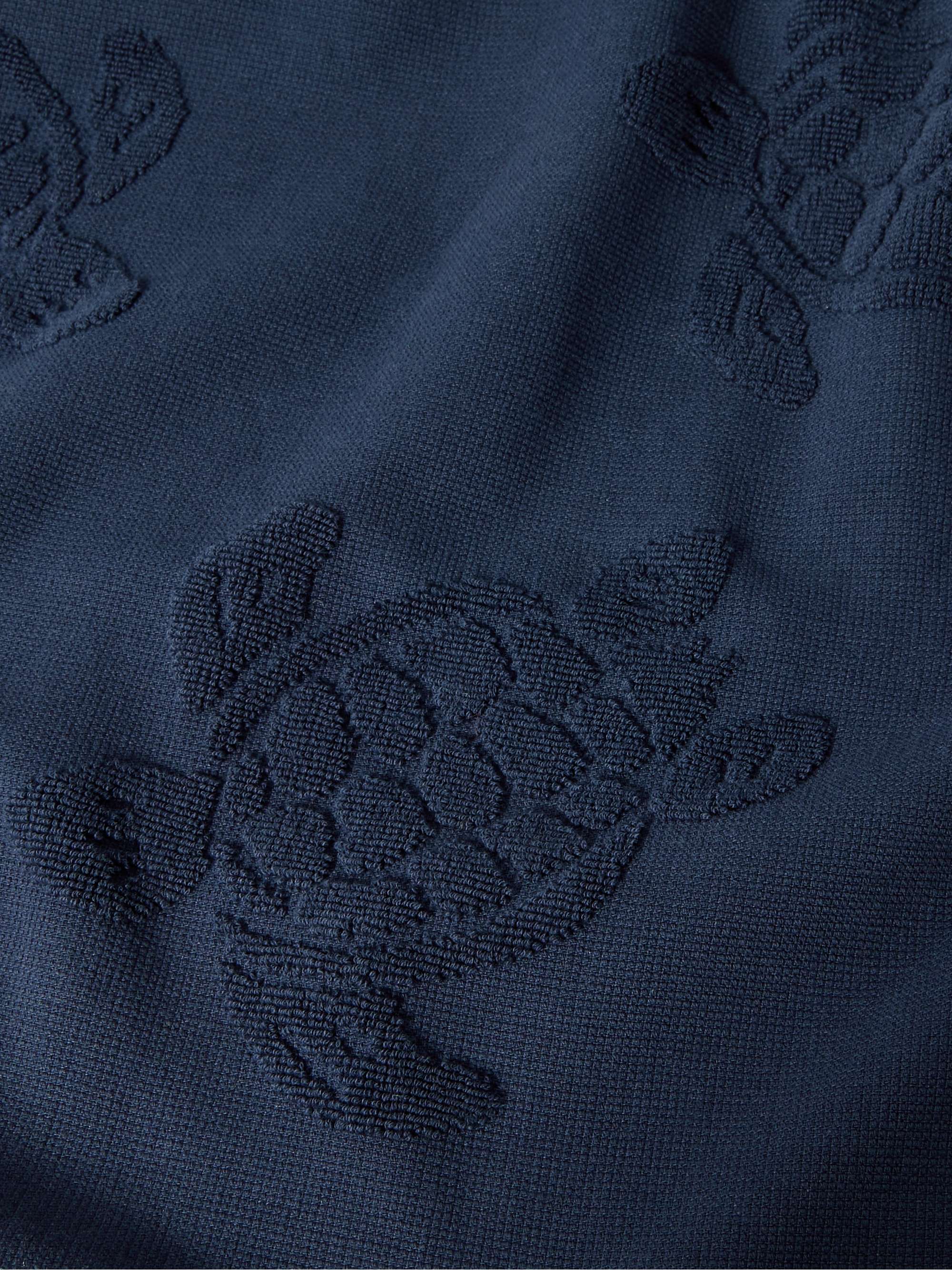 VILEBREQUIN Santah Logo-Jacquard Cotton-Terry Towel