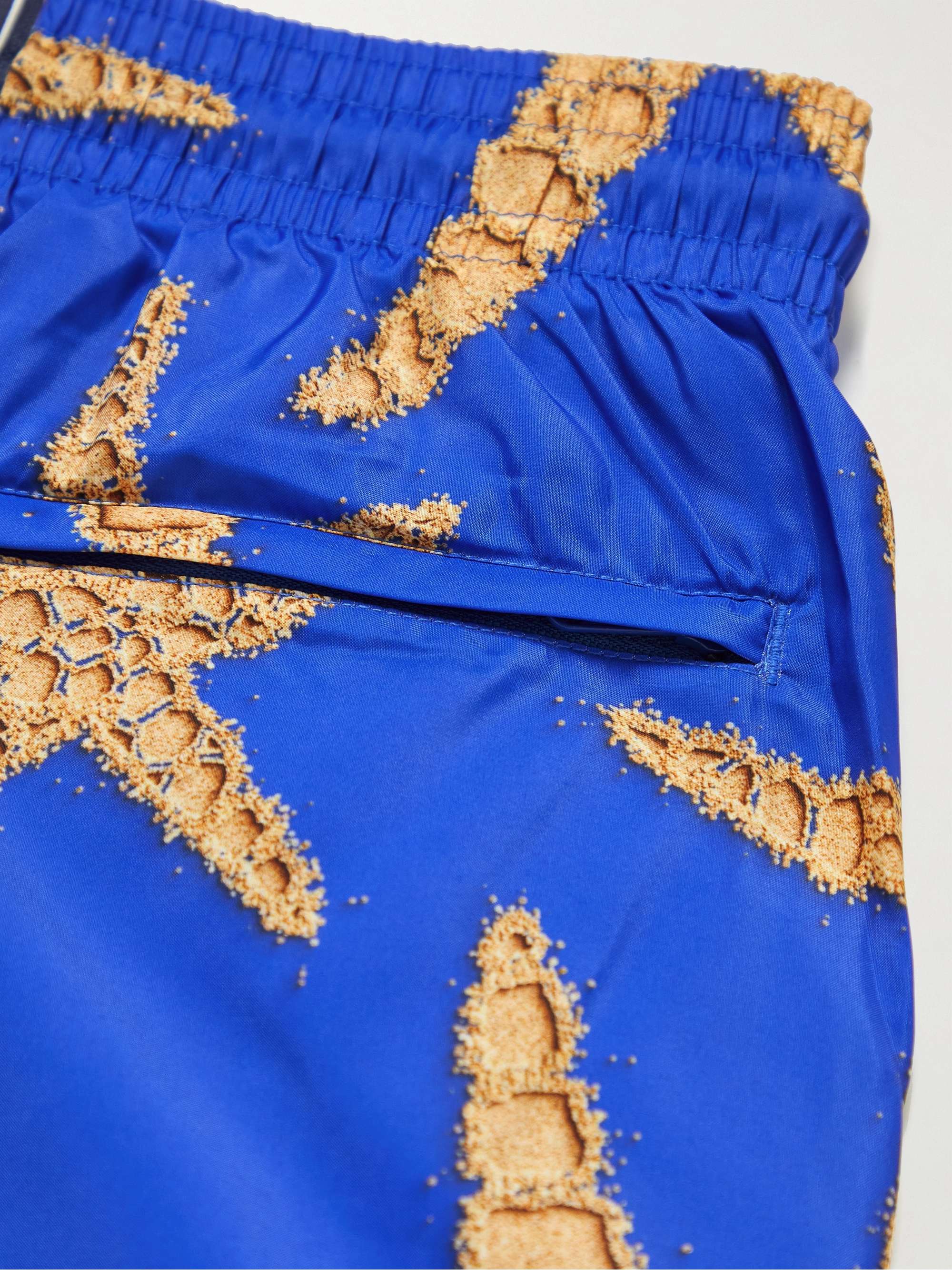 VILEBREQUIN Mahina Mid-Length Printed ECONYL Swim Shorts