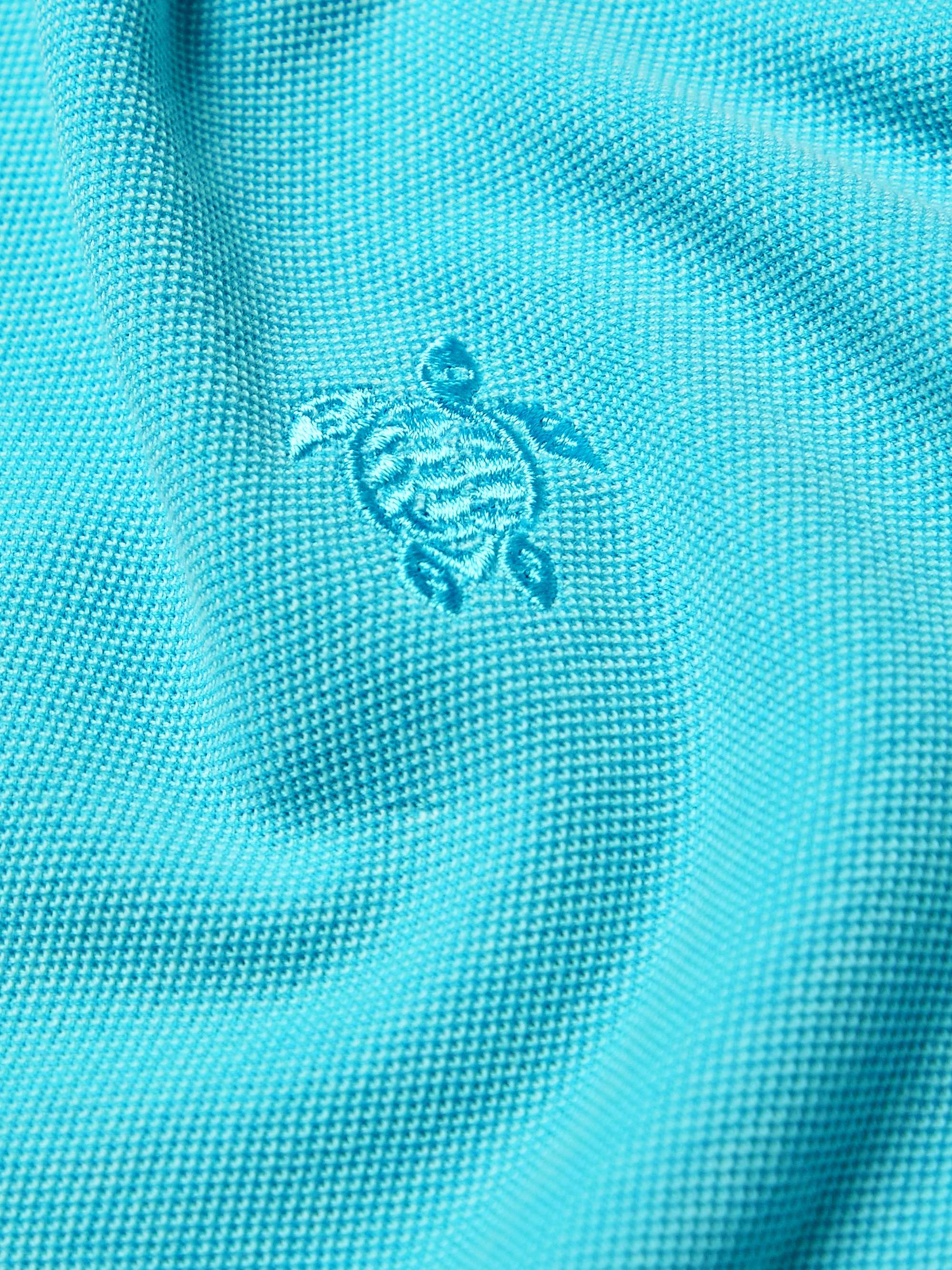 VILEBREQUIN Palatin Logo-Embroidered Cotton-Piqué Polo Shirt