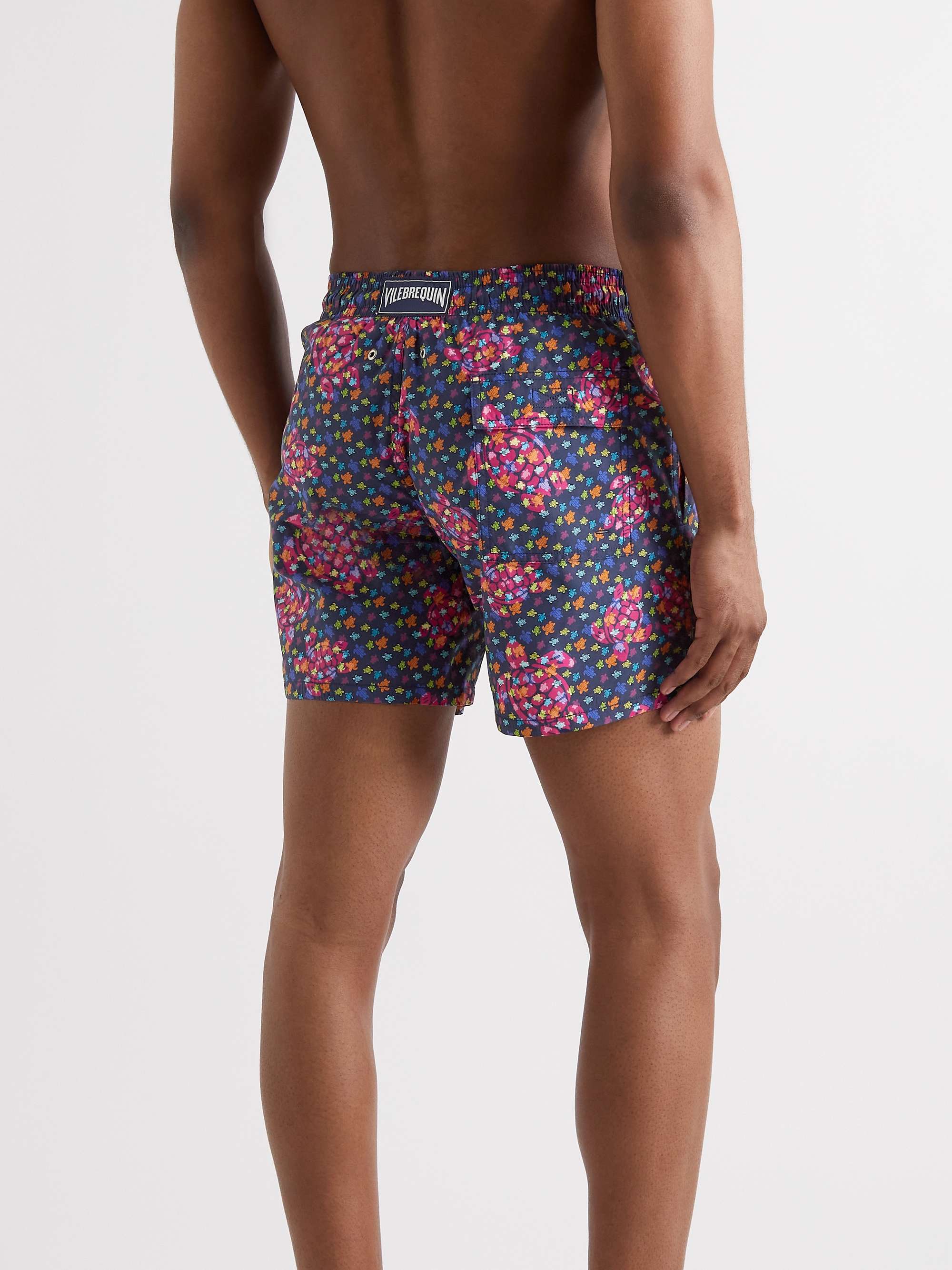 VILEBREQUIN Moorea Printed Mid-Length Recycled Swim Shorts