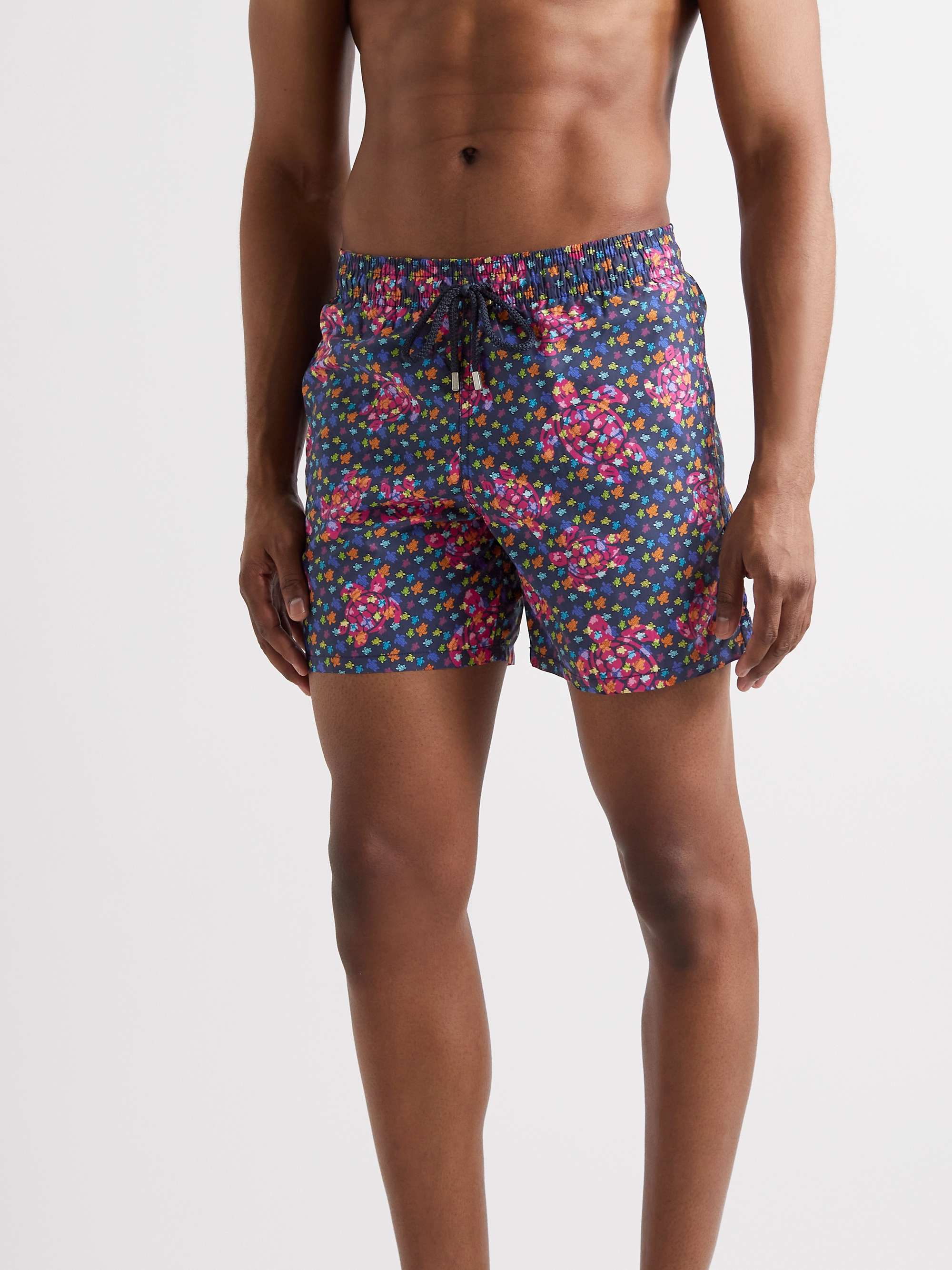 VILEBREQUIN Moorea Printed Mid-Length Recycled Swim Shorts