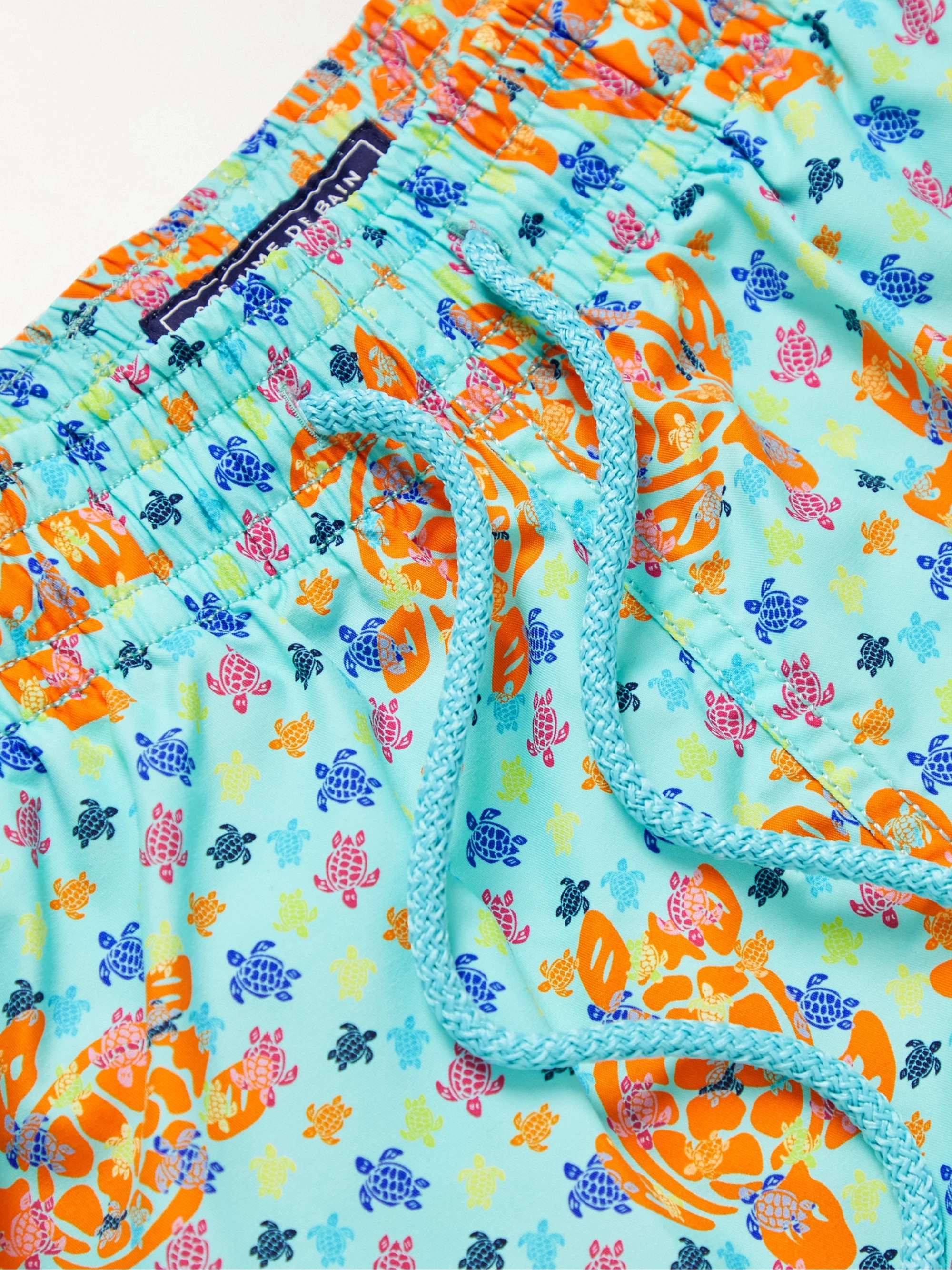 VILEBREQUIN Moorea Printed Mid-Length Recycled Swim Shorts